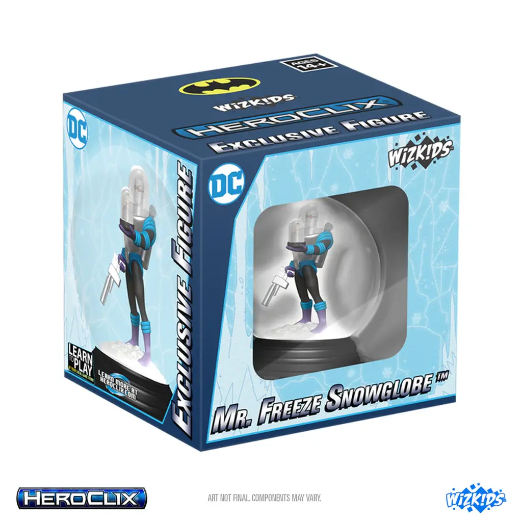 WizKids DC HeroClix: Mr. Freeze Snowglobe – Figura Collezionabile In Globo Di Neve - 2