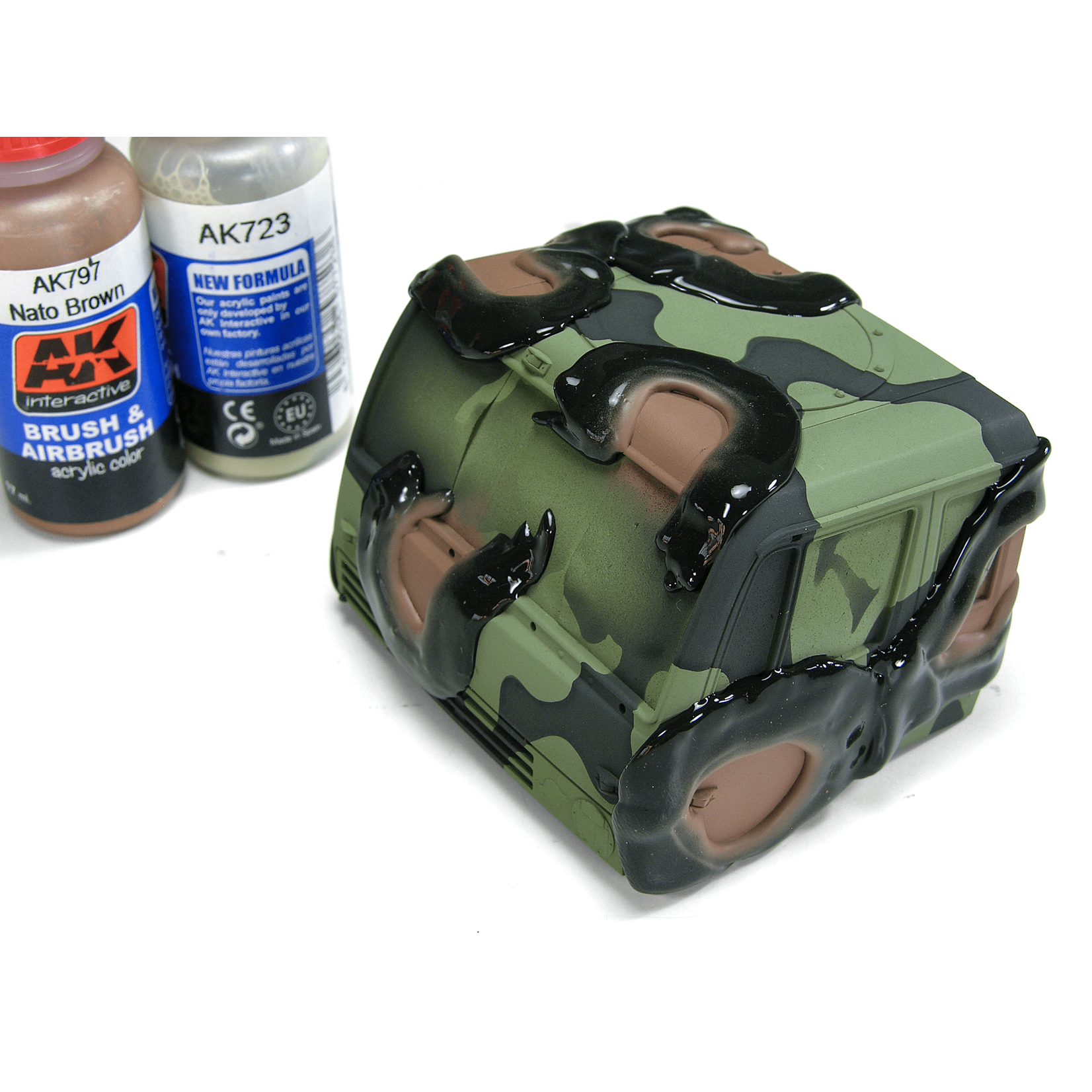Camouflage Elastic Putty for Airbrush 80 g