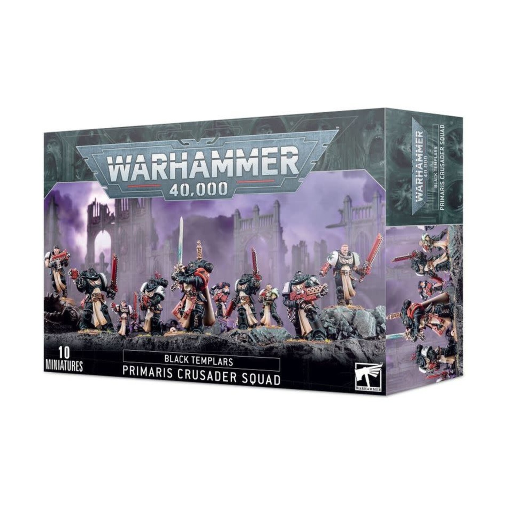 Games Workshop Crusader Squad - Black Templars - Warhammer 40,000