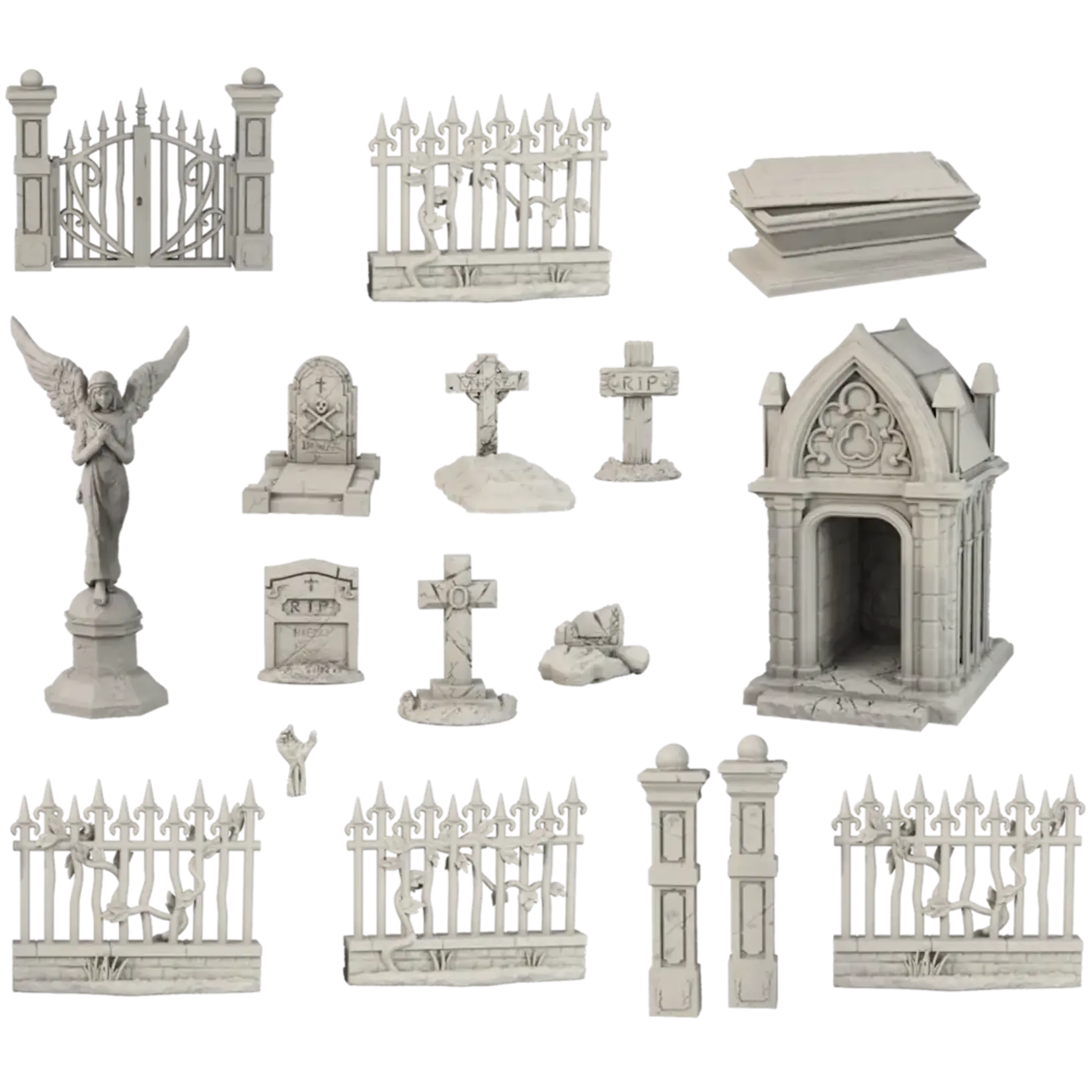 Mantic Graveyard - Terrain Crate