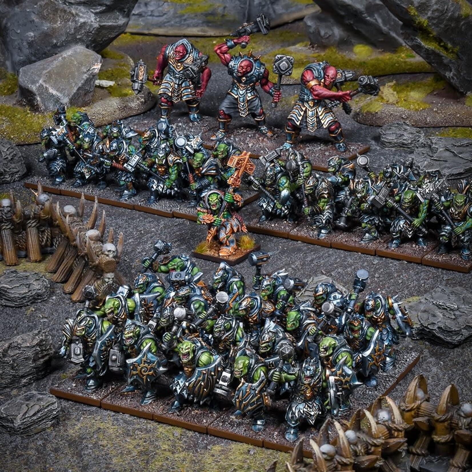 Mantic Riftforged Orc Army - Kings of War