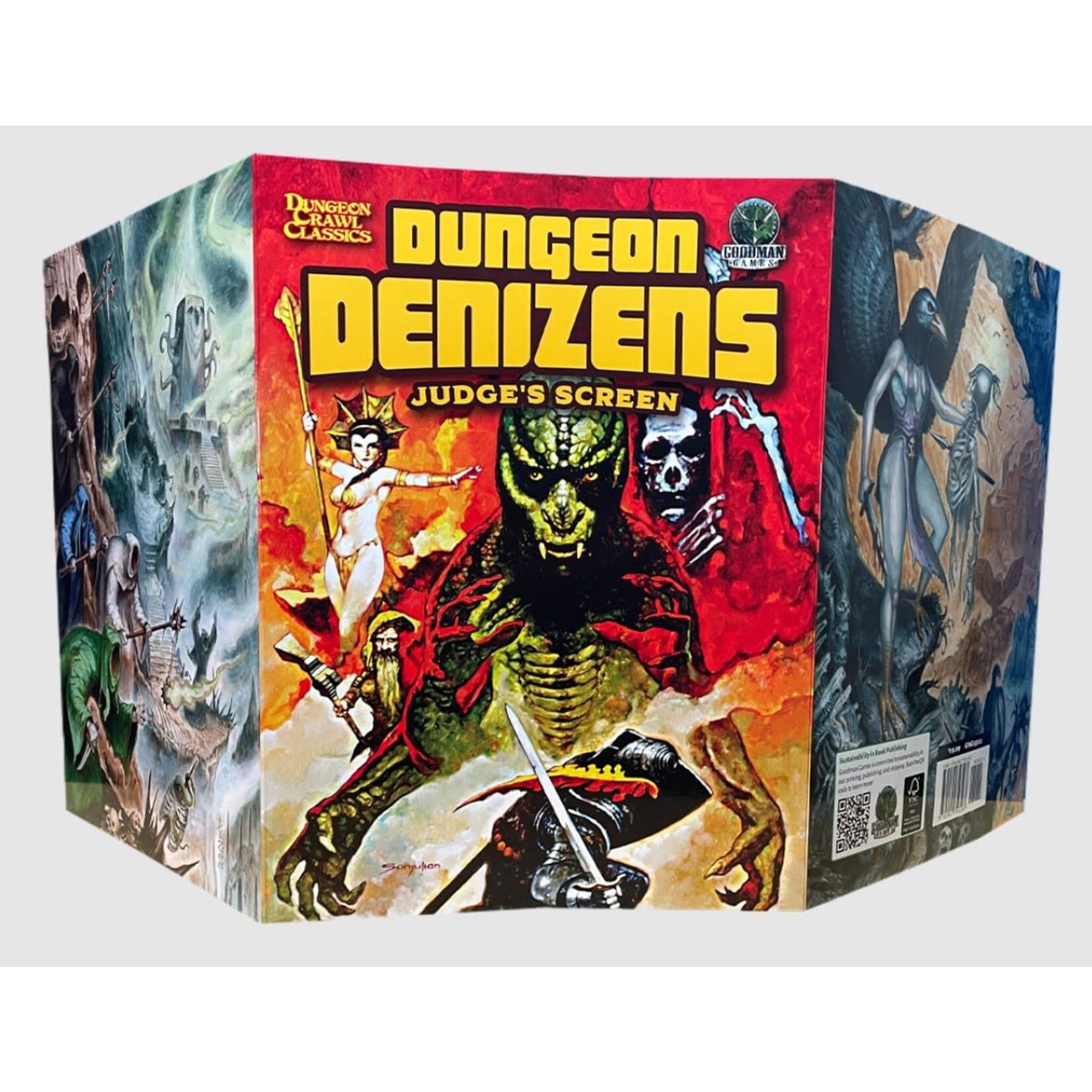 Goodman Games Dungeon Denizen's Judge's Screen (ENG) - Dungeon Crawl Classics (DCC)
