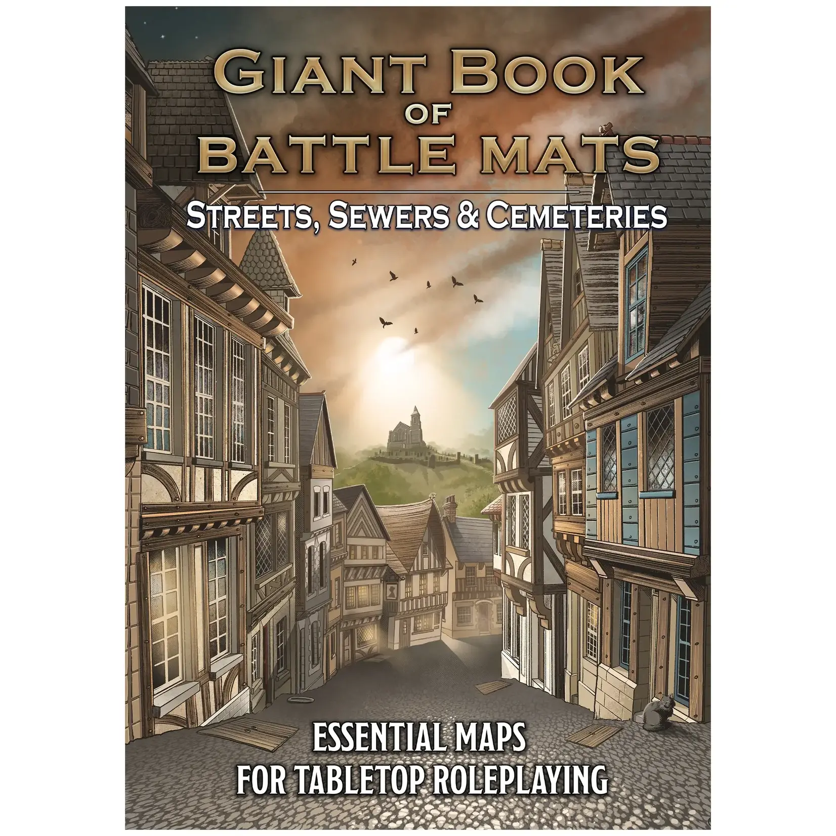 Streets, Sewers & Cemeteries - Giant Book of Battle Mats