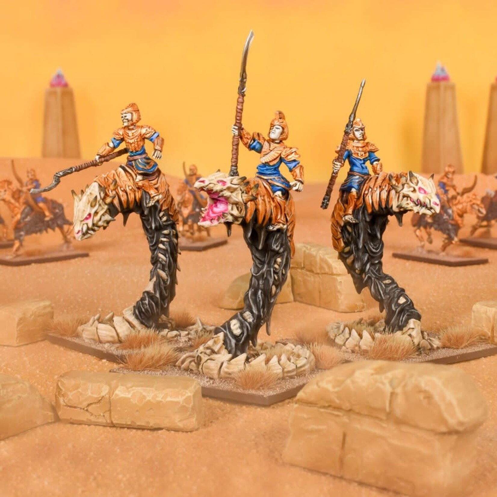 Mantic Sandborne Wyrmriders Regiment - Empire of Dust - Kings of War