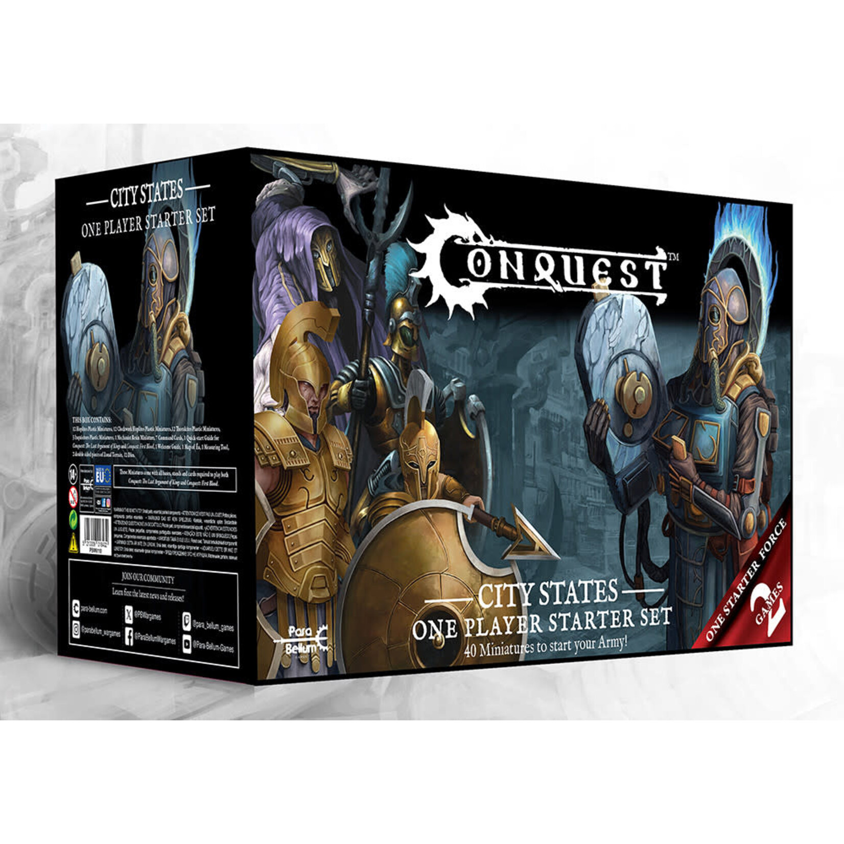 Para Bellum Games City States One Player Starter (2025) - Conquest