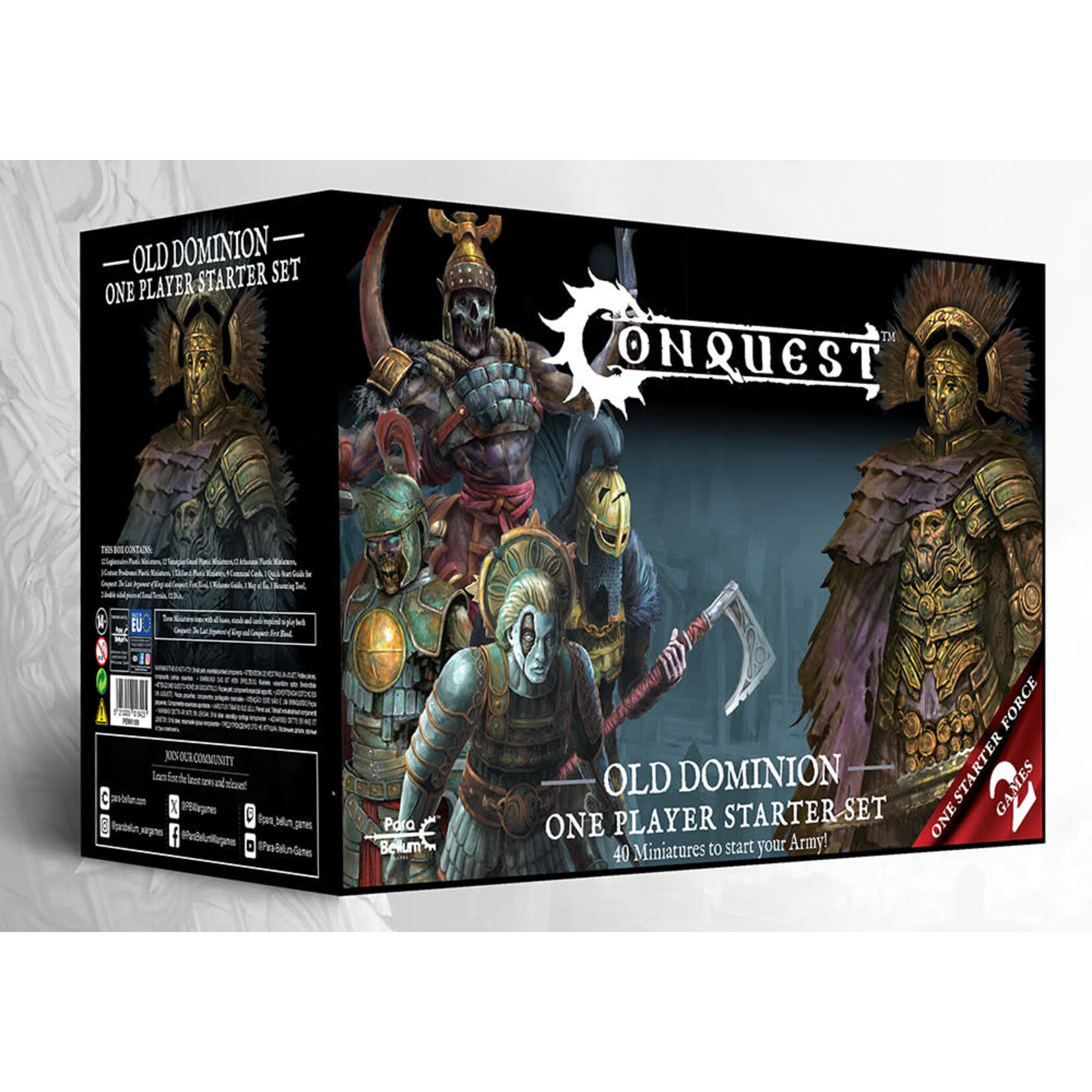 Para Bellum Games Old Dominion One Player Starter - Conquest