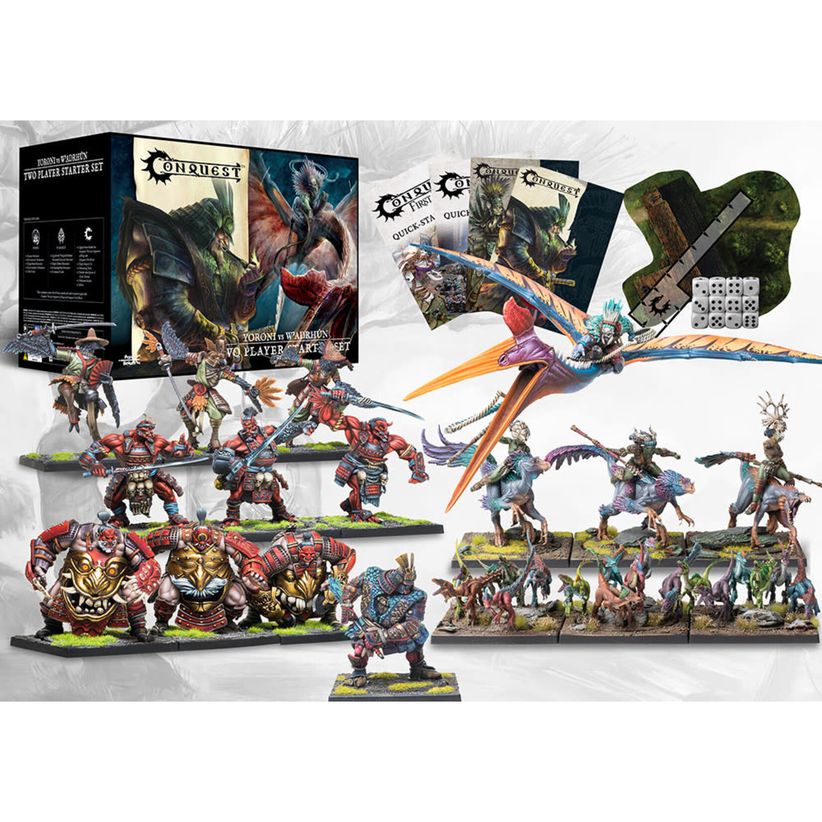 Para Bellum Games Two Player Starter Set - Yoroni vs W’adrhŭn - Conquest
