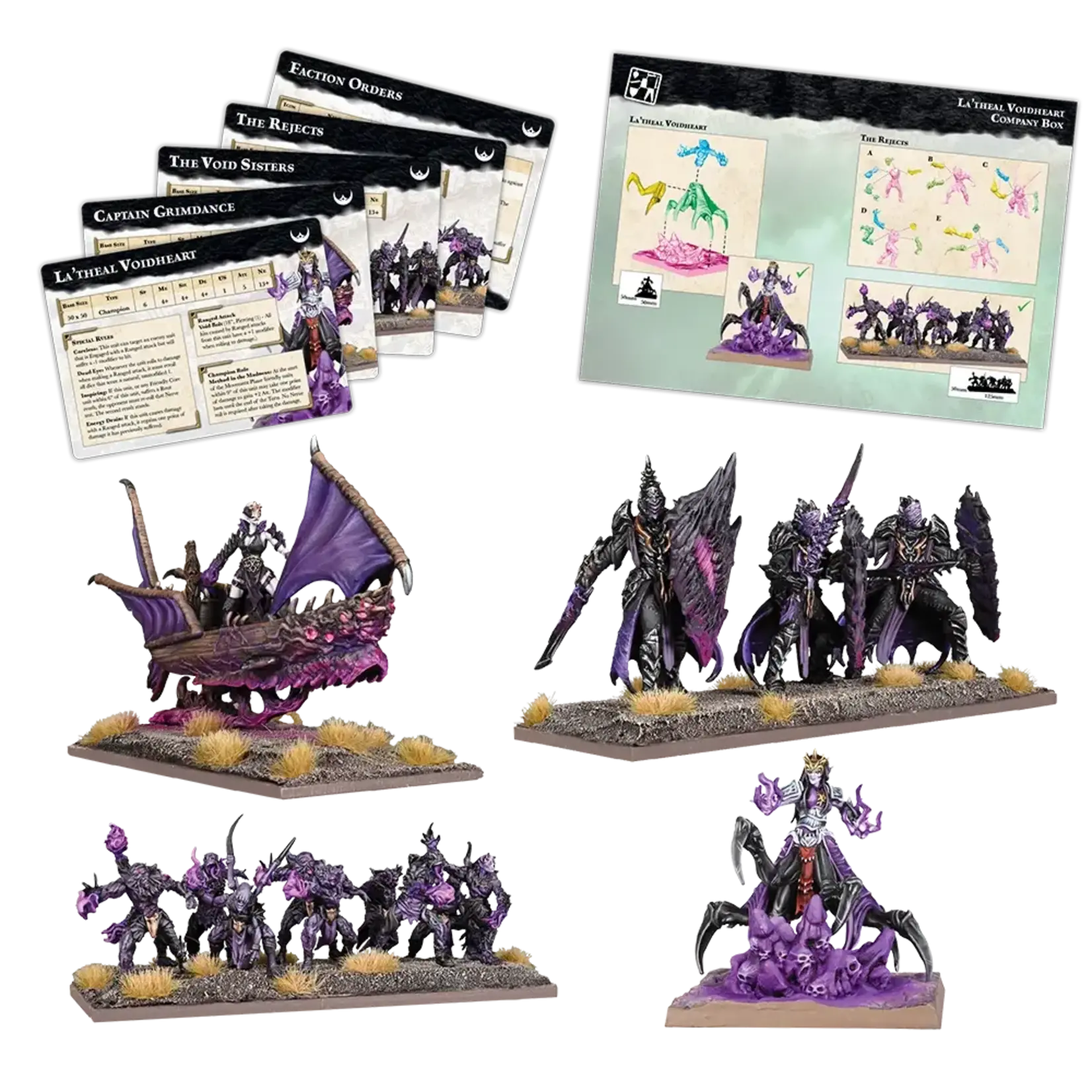 Mantic La'theal Voidheart Company Box - Kings of War Champions