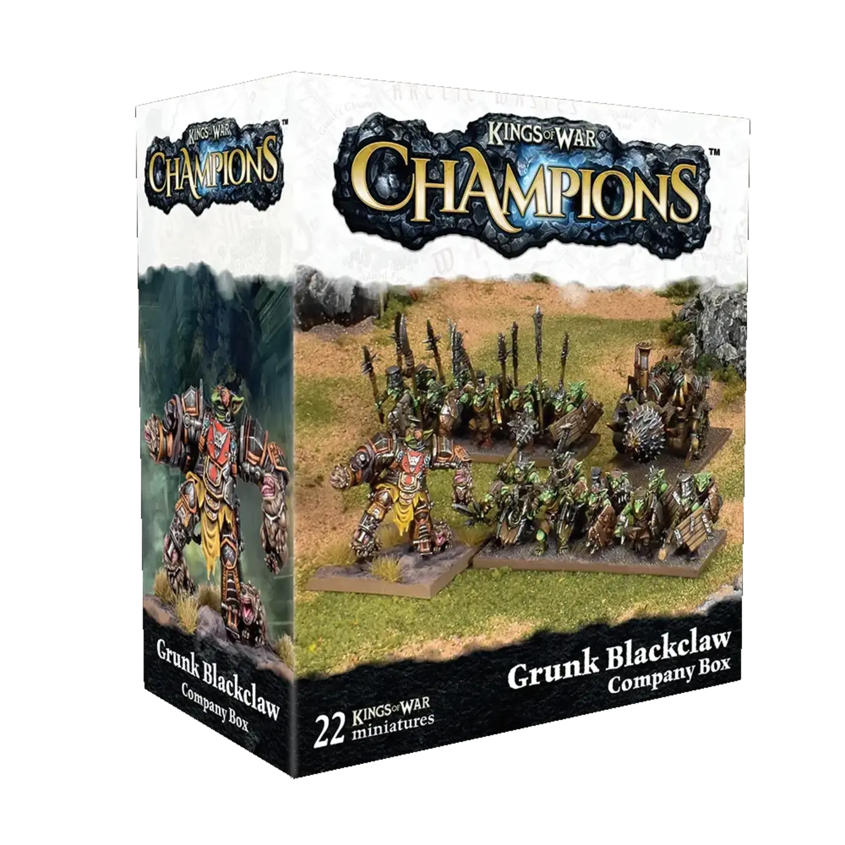 Mantic Grunk Blackclaw Company Box - Kings of War Champions
