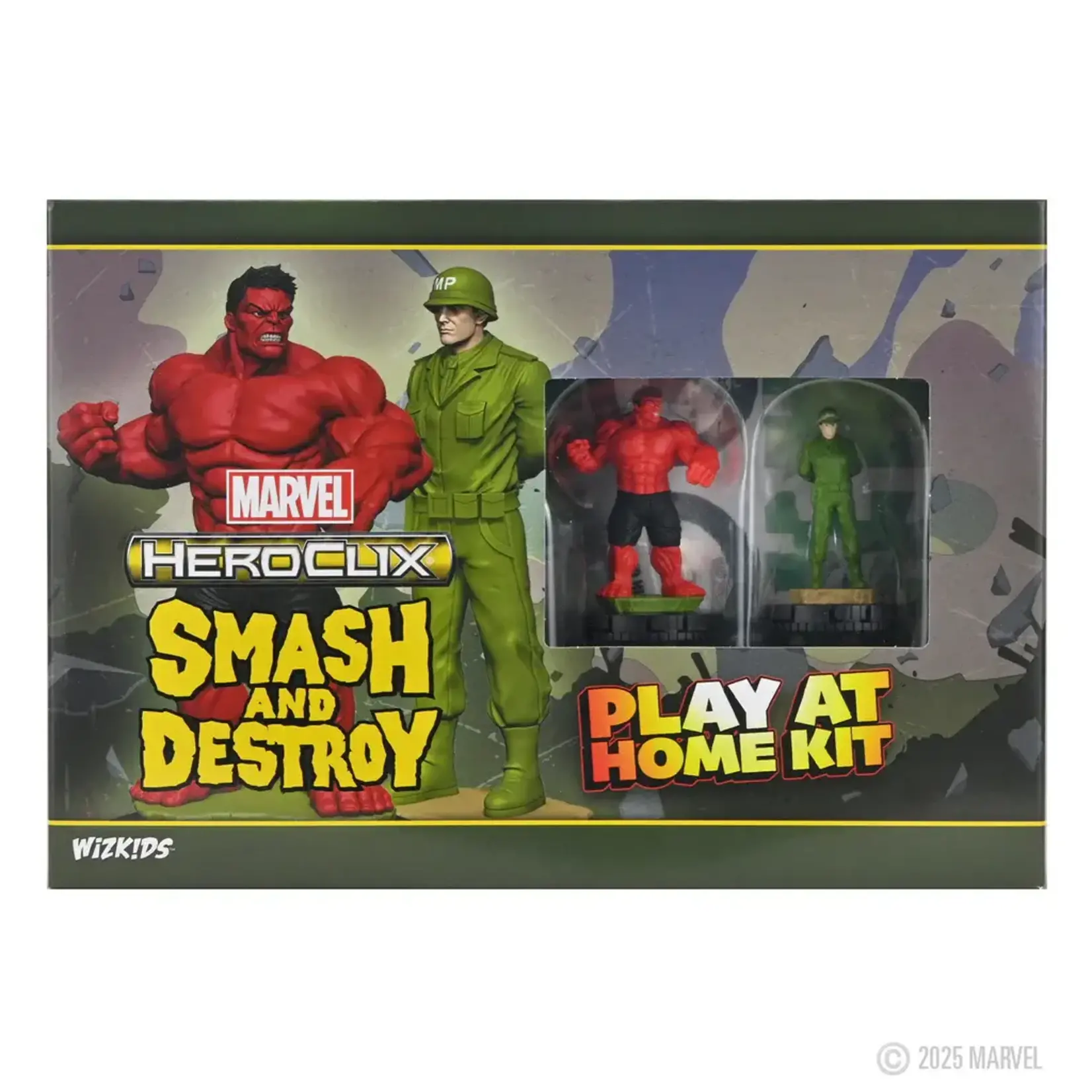 WizKids Smash and Destroy Play-At-Home Kit - Marvel Heroclix