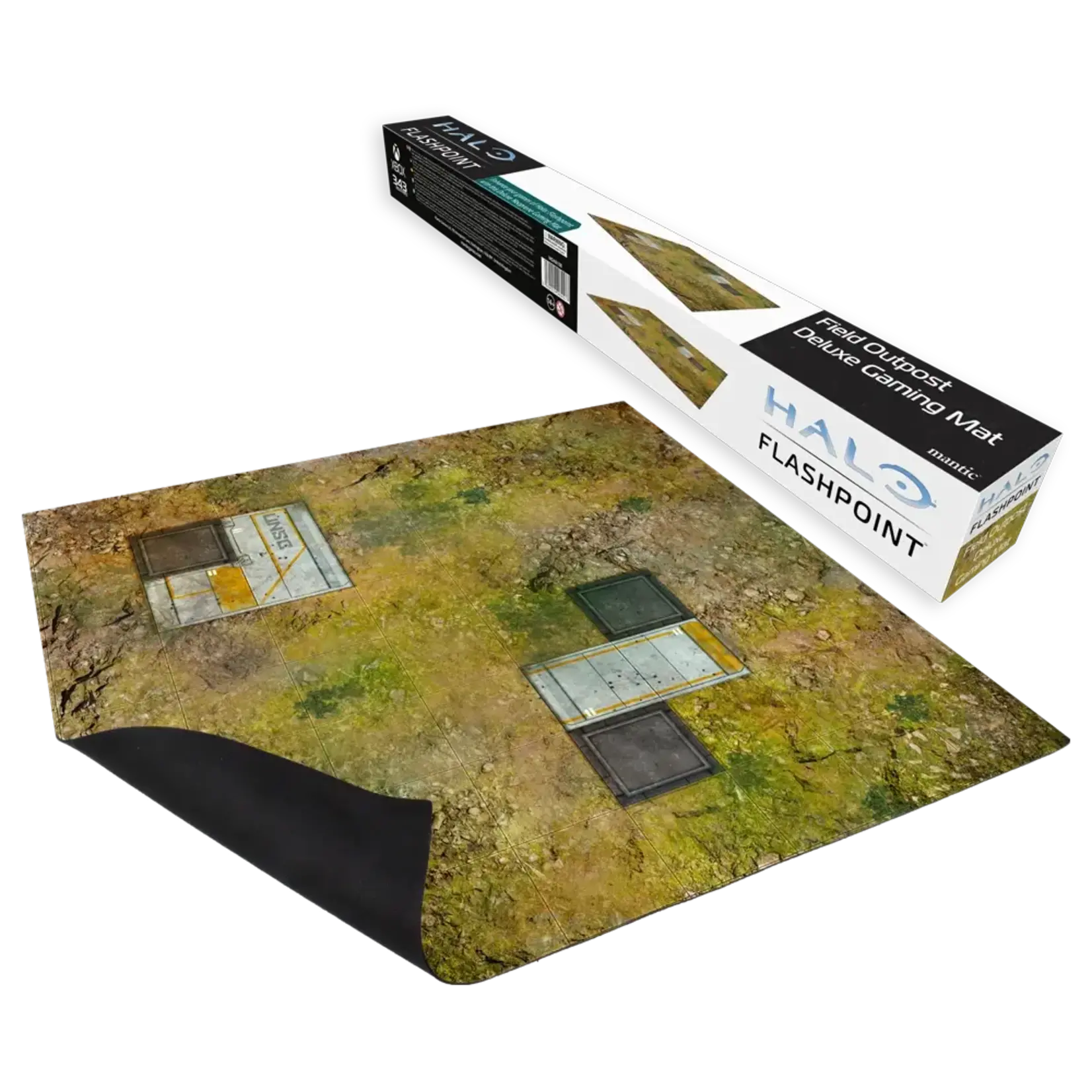 Mantic Field Outpost Deluxe Gaming Mat - Halo: Flashpoint