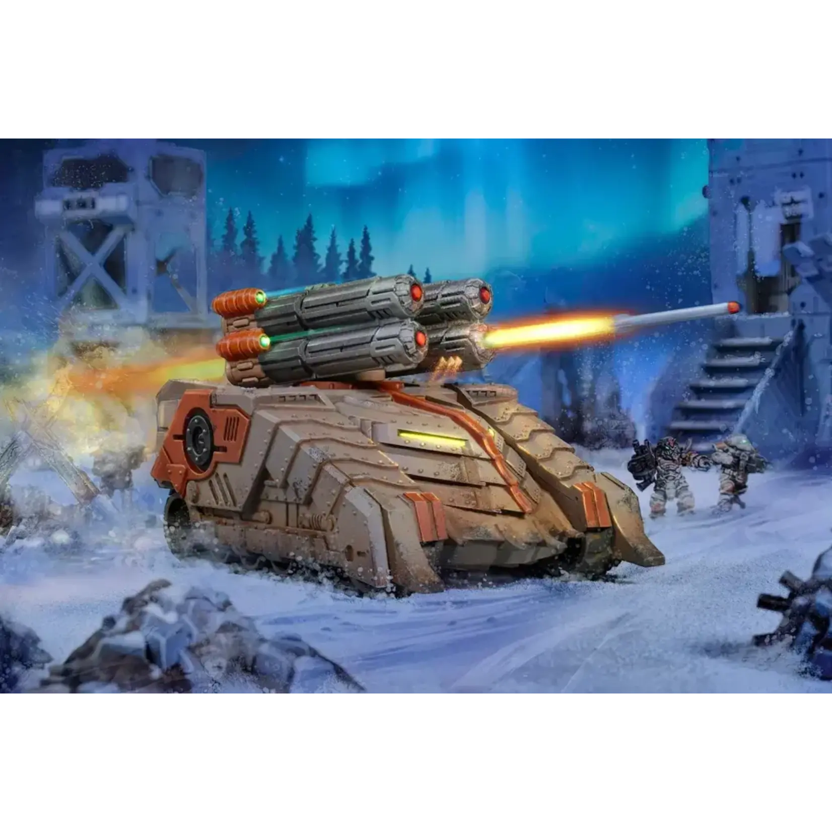 Mantic Gungnir Artillery Tank - Forge Fathers - Firefight