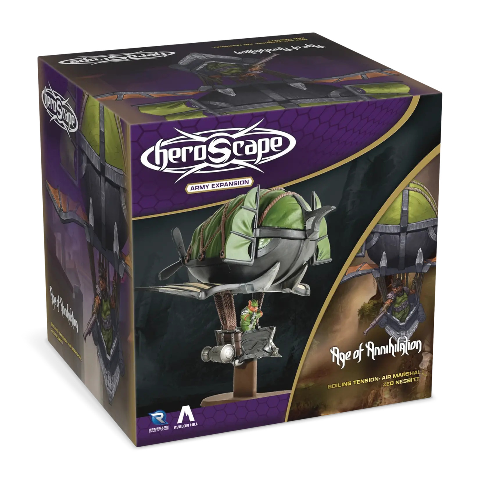 Air Marshall Zed Nesbitt - Boiling Tension- Heroscape: Age of Annihilation Army Expansion (ENG)