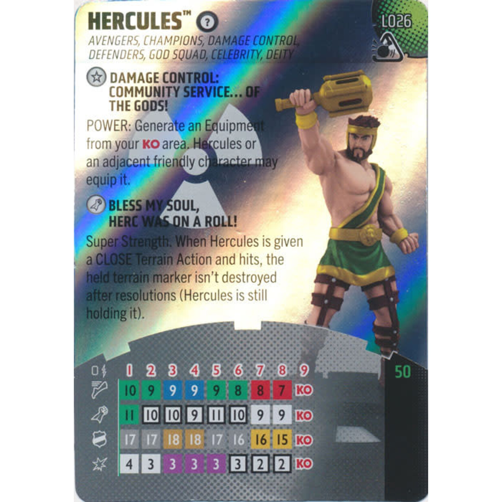 WizKids sdL026 Hercules