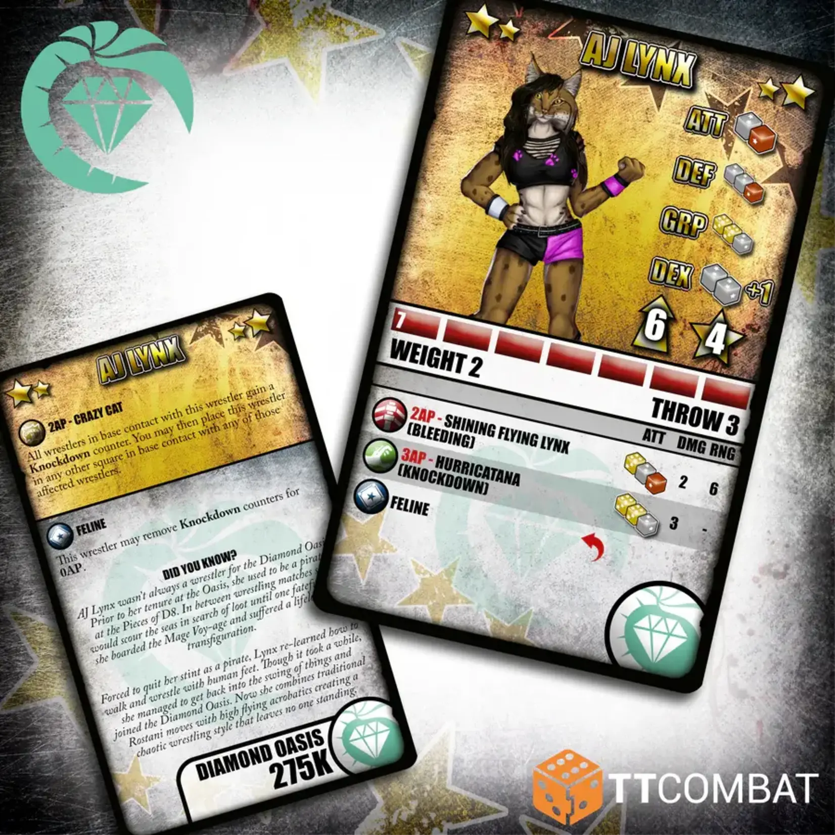 TTCombat AJ Lynx - Diamond Oasis - Rumbleslam