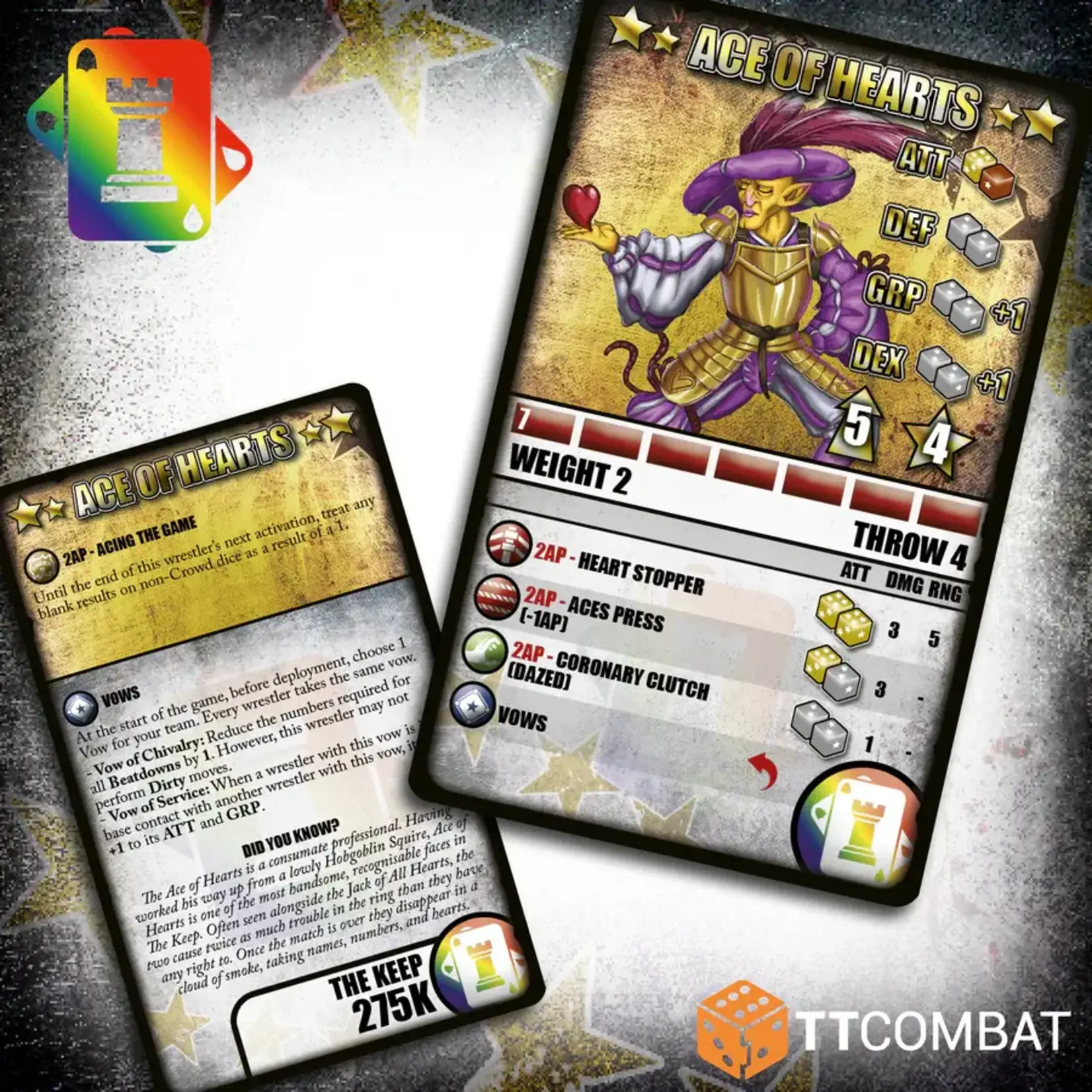 TTCombat Ace of Hearts - The Keep - Rumbleslam