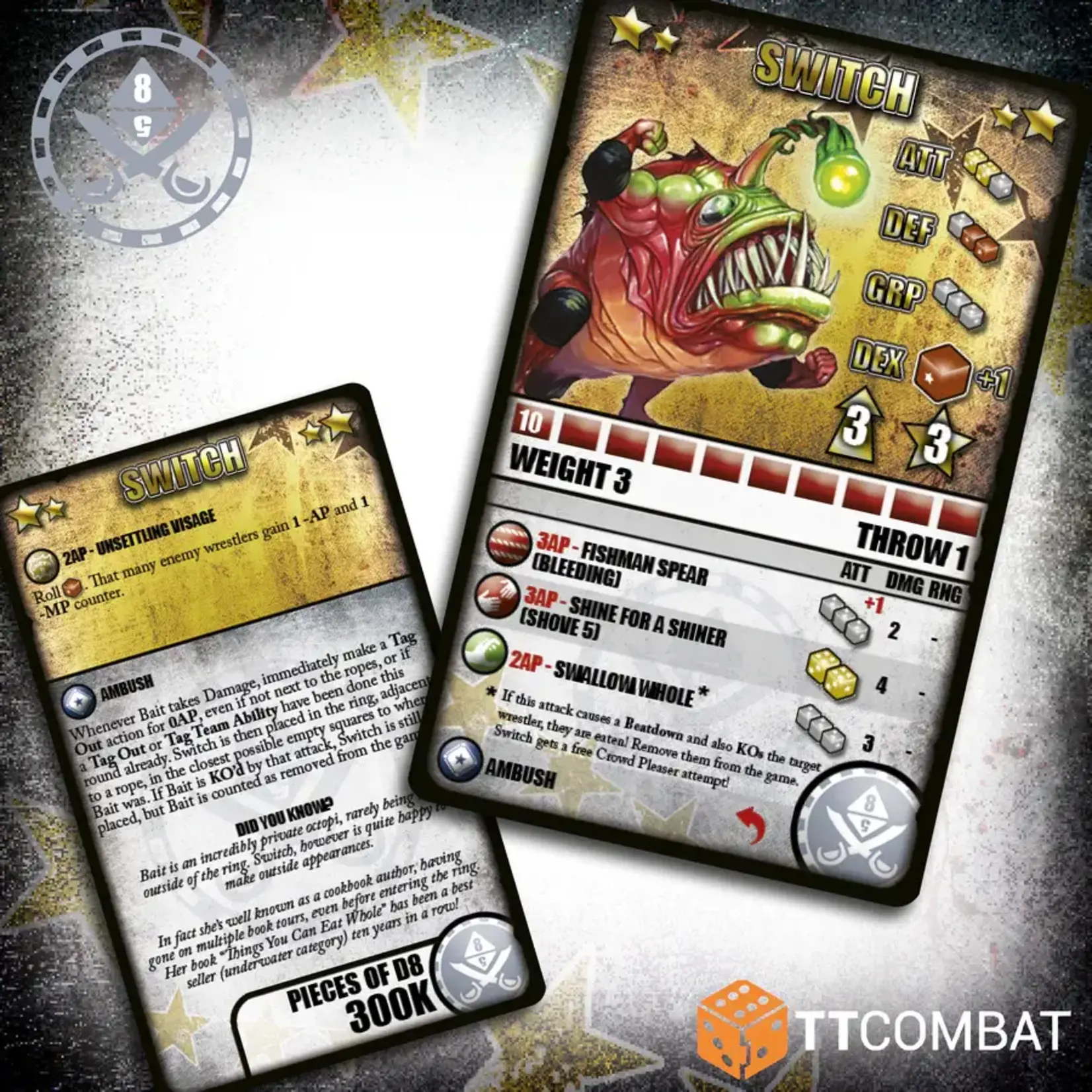 TTCombat Bait & Switch - Pieces of D8 - Rumbleslam