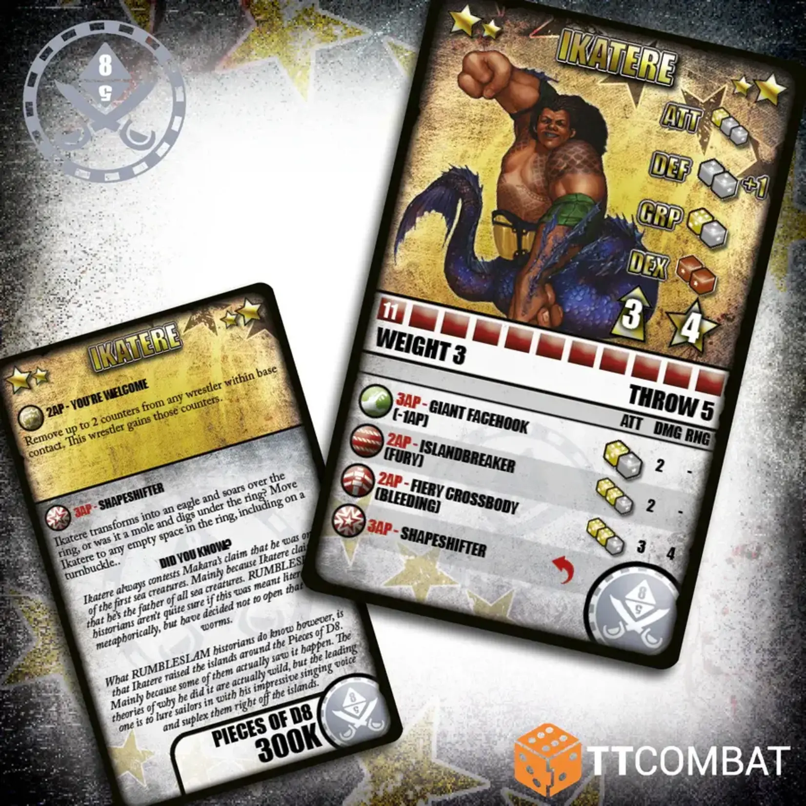 TTCombat Ikatere - Pieces of D8 - Rumbleslam
