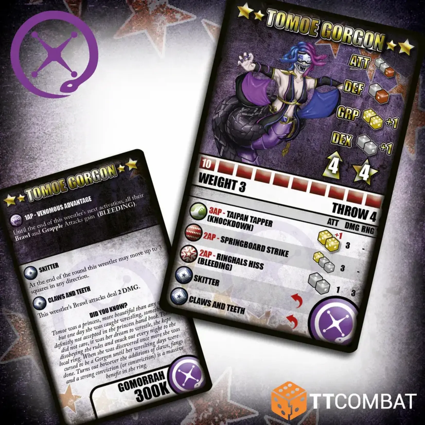 TTCombat Tomoe Gorgon - Gomorrah -Rumbleslam