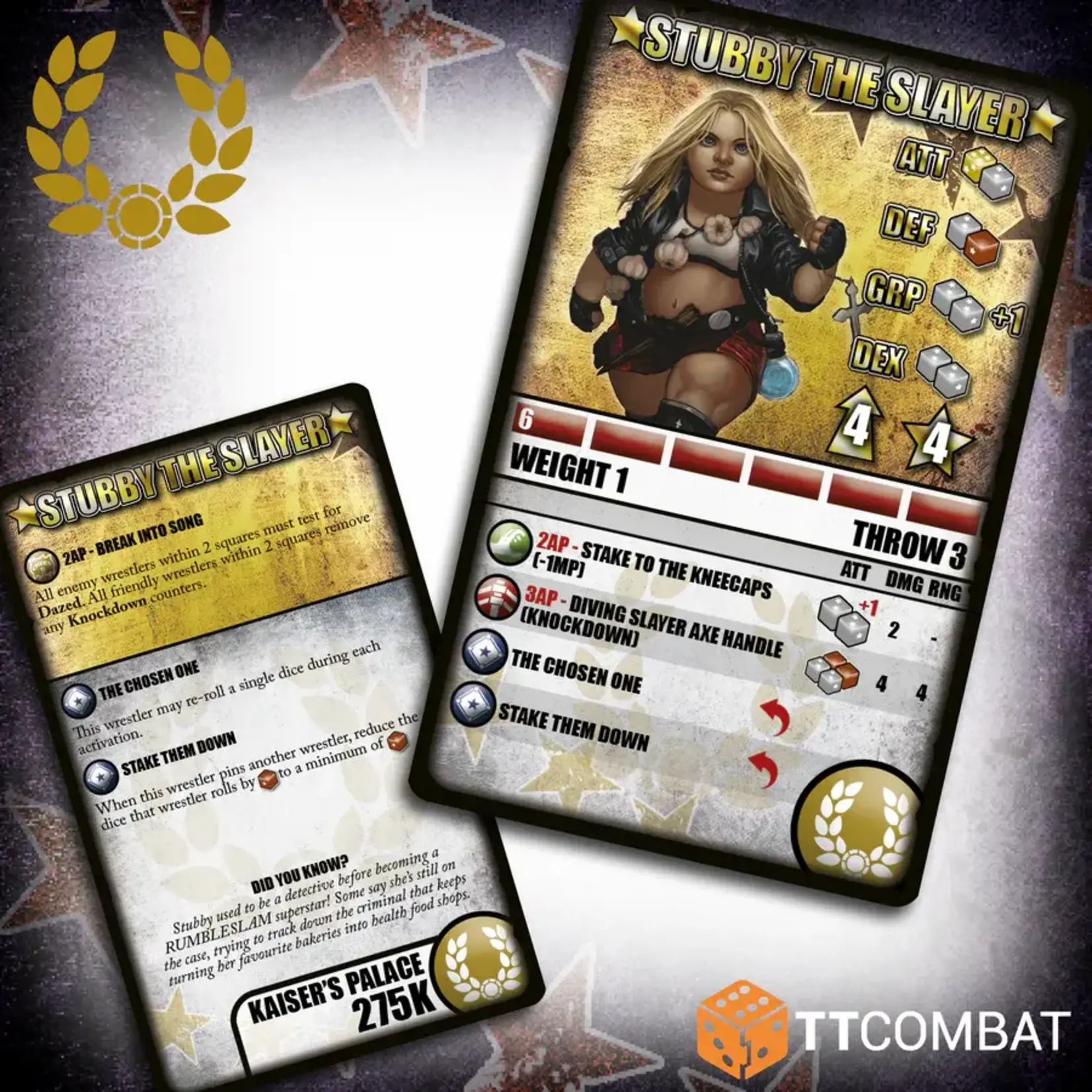 TTCombat Stubby the Slayer - Kaiser's Palace - Rumbleslam