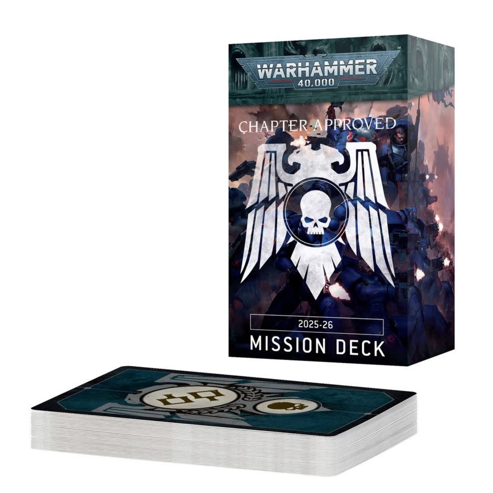 Games Workshop Chapter Approved 2025-26 Mission Deck (ENG) - Warhammer 40,000