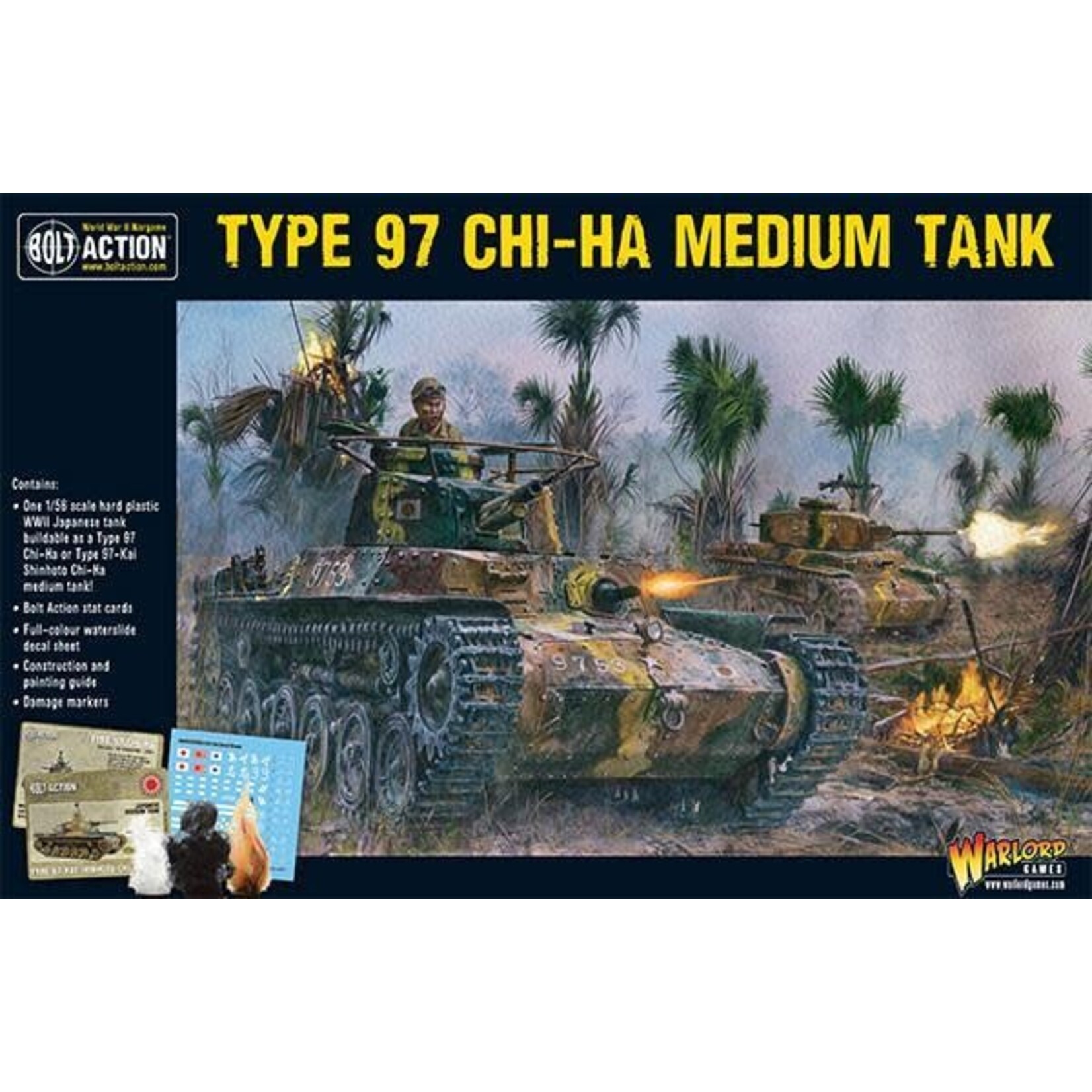 Warlord Games Type 97 Chi-Ha Medium Tank - Bolt Action