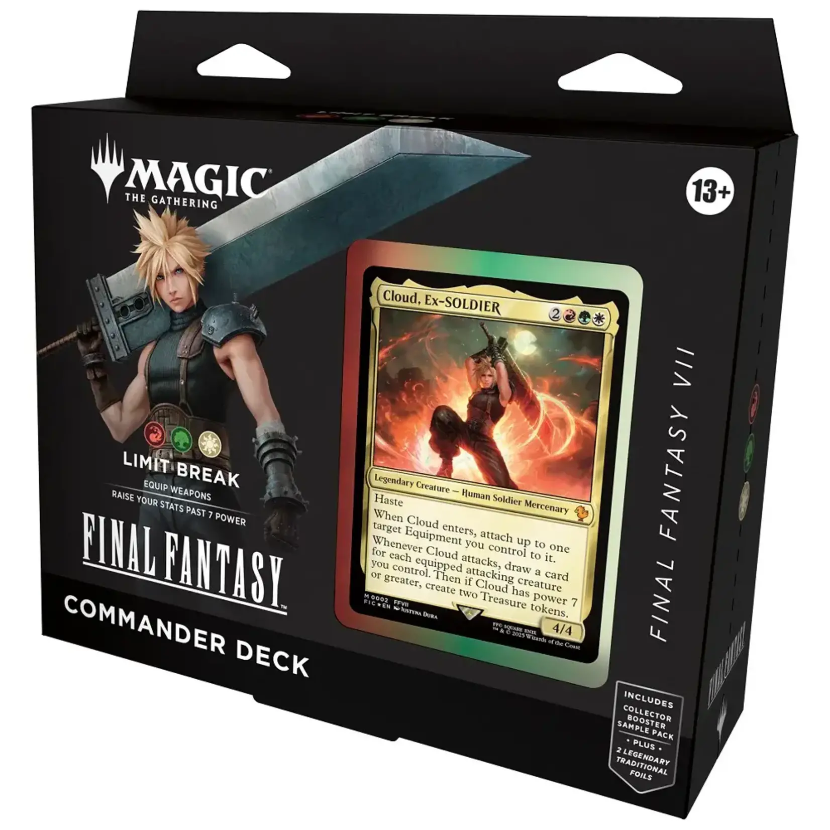 Limit Break Final Fantasy VII Commander Deck - Magic the Gathering