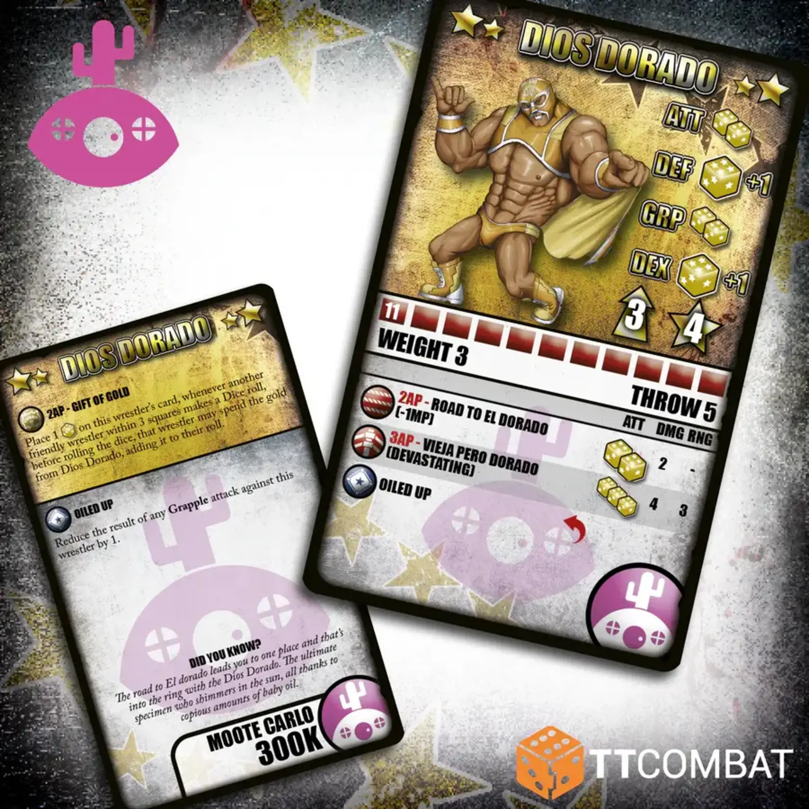 TTCombat Dios Dorado - Moote Carlo - Rumbleslam