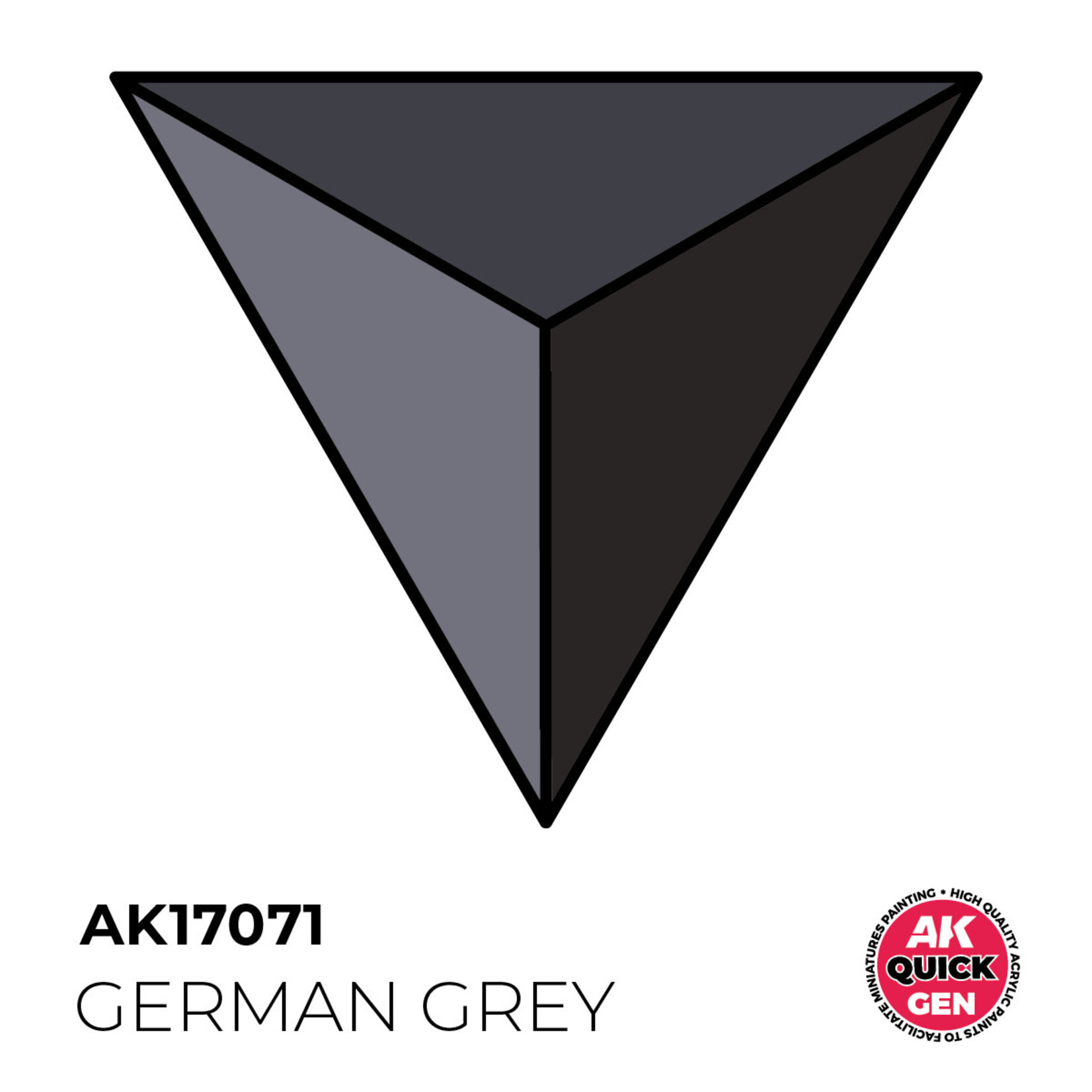 Quick Gen German Grey 18 ml - AK Interactive