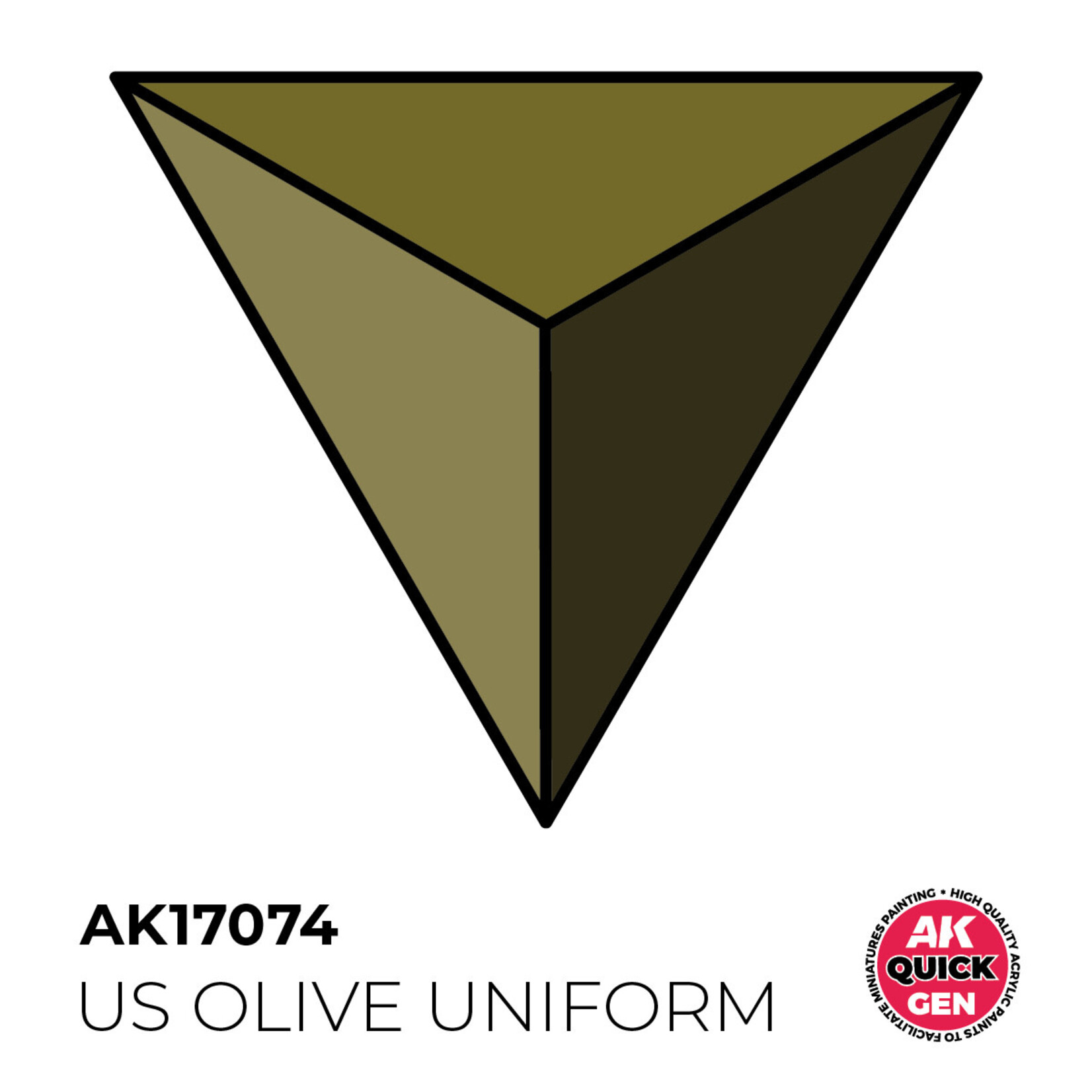 Quick Gen US Olive Uniform 18 ml - AK Interactive