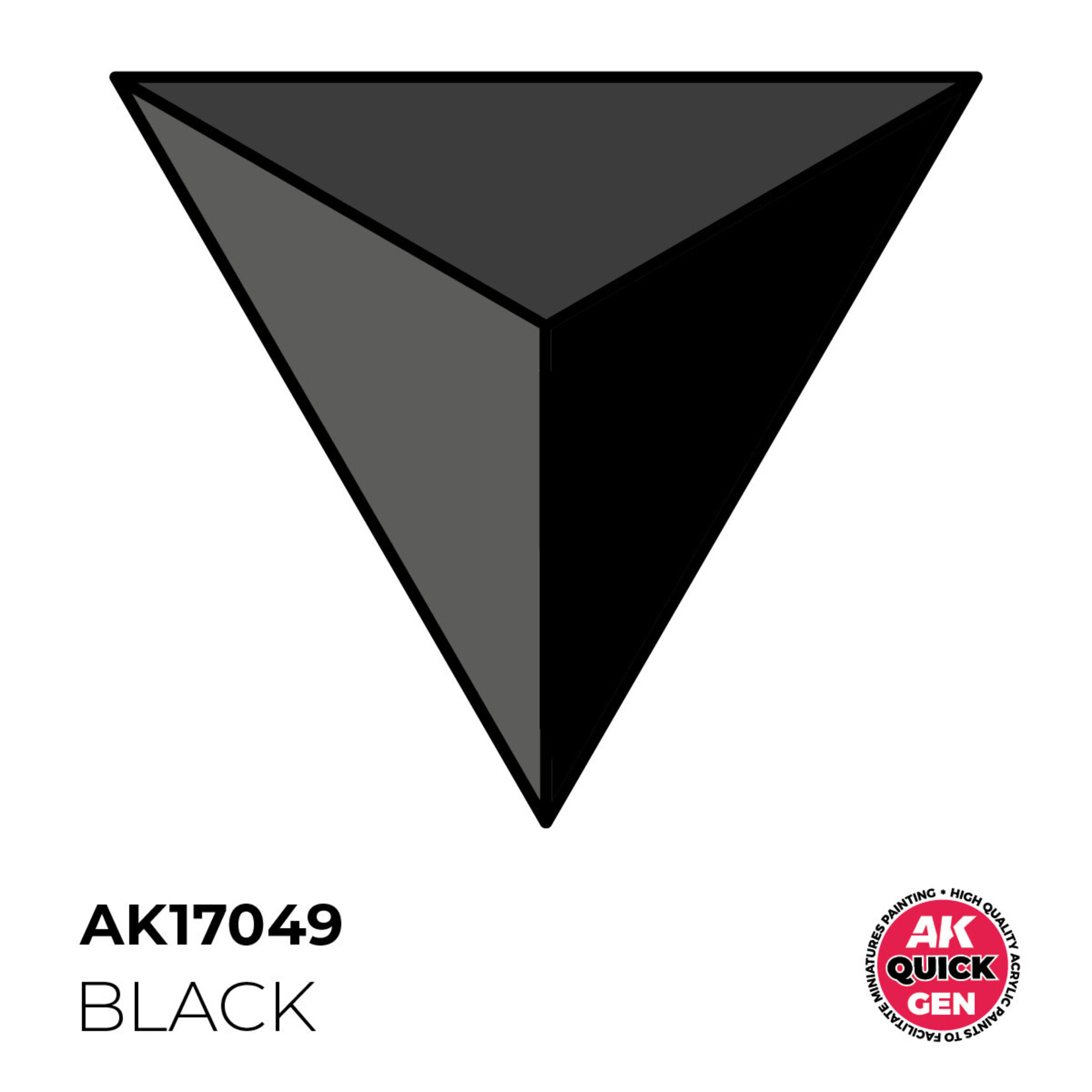 Quick Gen Black 18 ml - AK Interactive