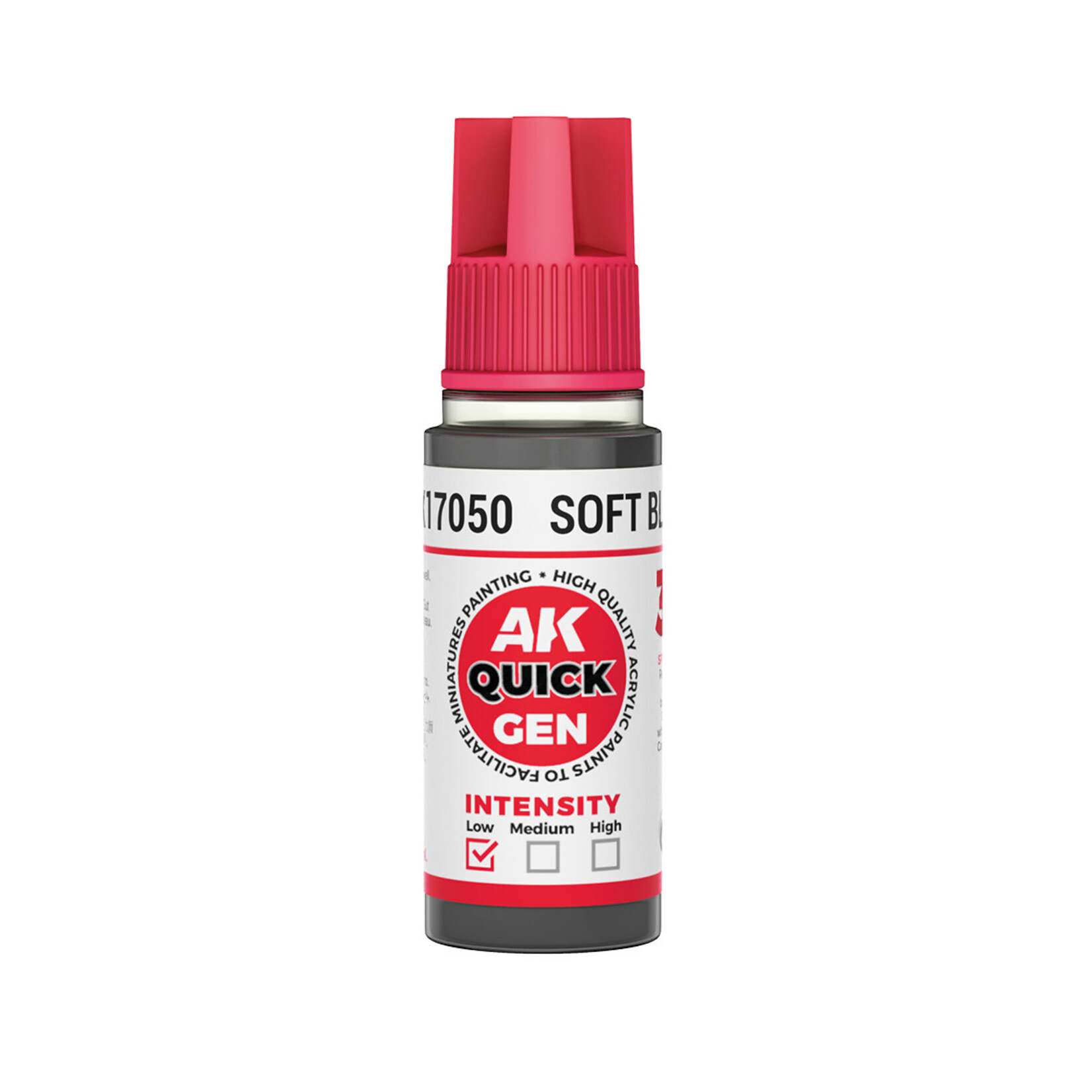 Quick Gen Soft Black 18 ml - AK Interactive