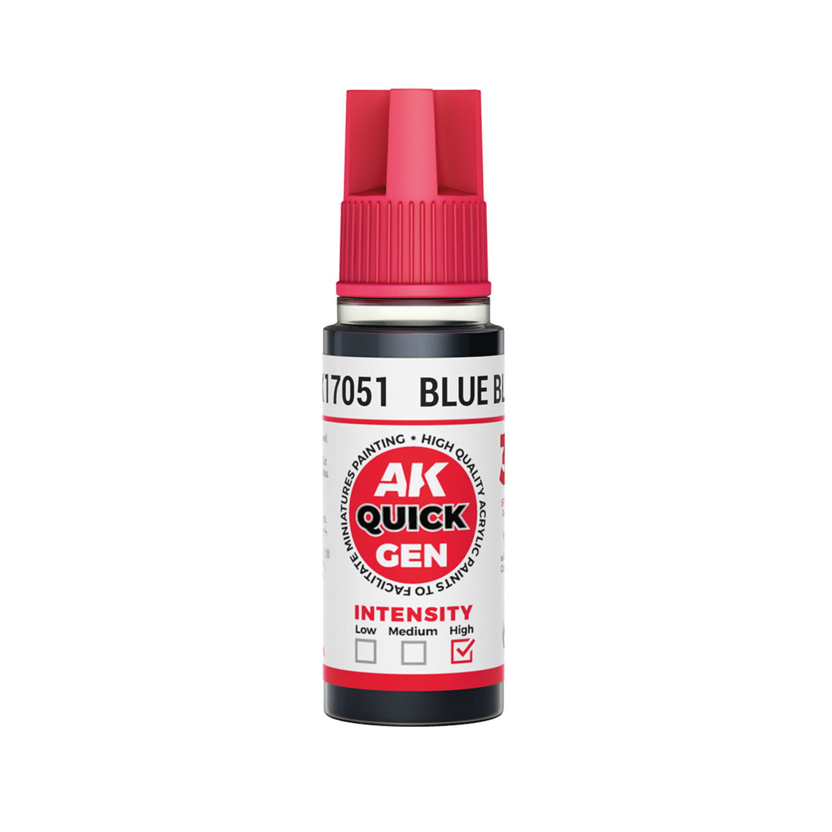 Quick Gen Blue Black 18 ml - AK Interactive