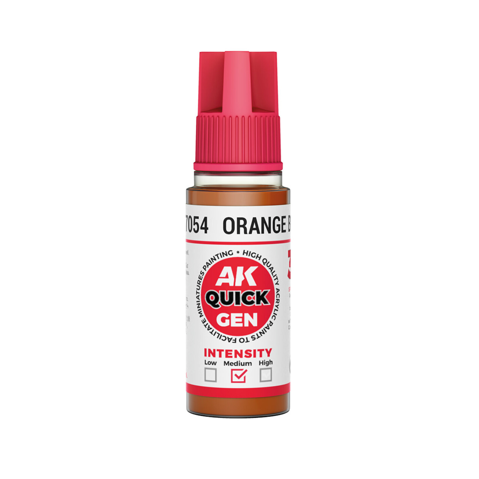 Quick Gen Orange Brown 18 ml - AK Interactive