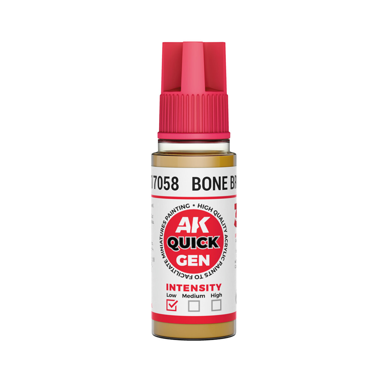Quick Gen Bone Brown 18 ml - AK Interactive