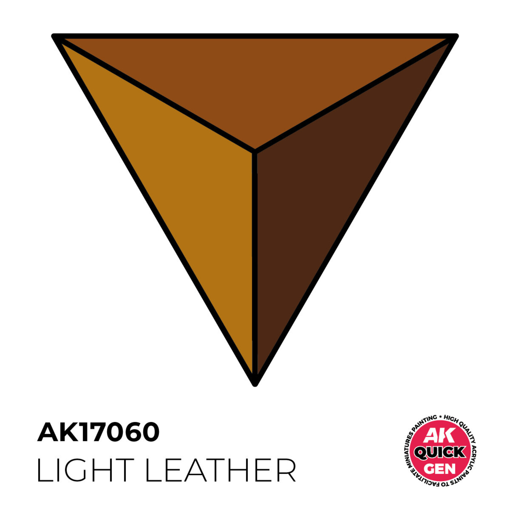 Quick Gen Light Leather 18 ml - AK Interactive