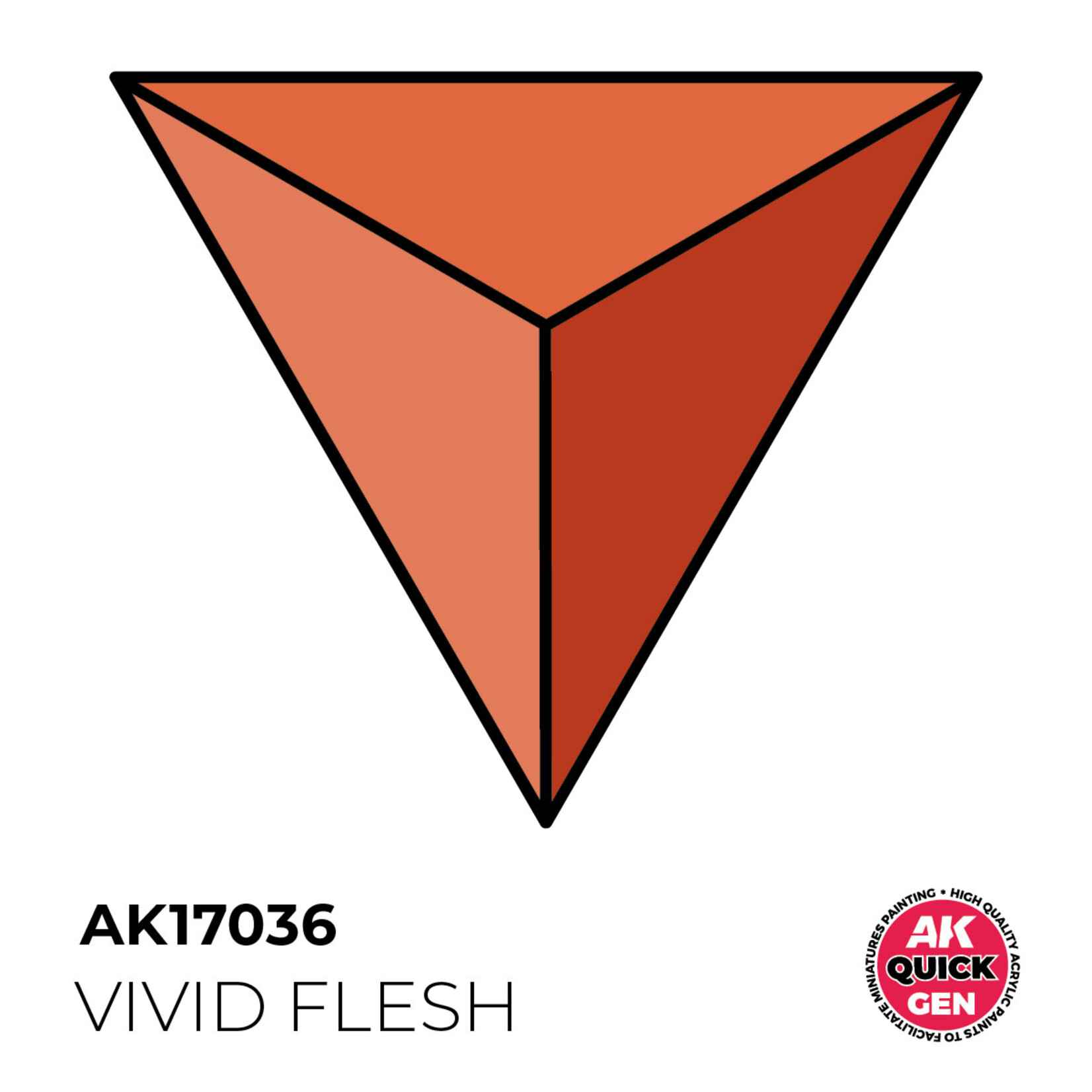 Quick Gen Vivid Flesh 18 ml - AK Interactive