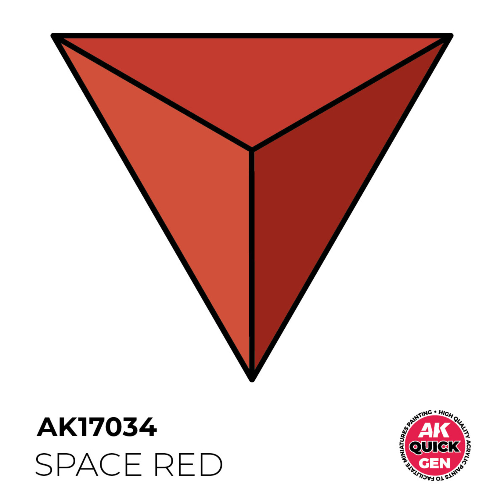 Quick Gen Space Red 18 ml - AK Interactive