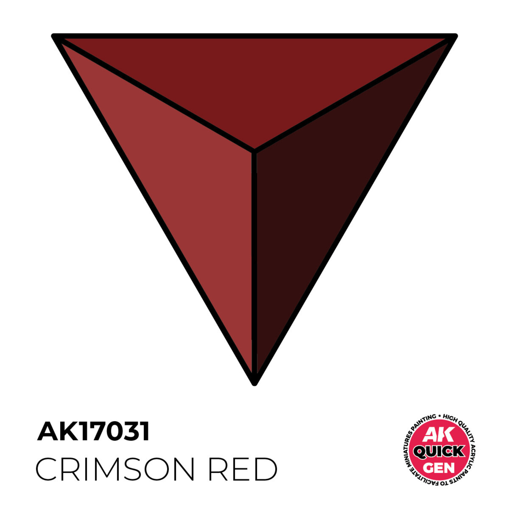 Quick Gen Crimson Red 18 ml - AK Interactive