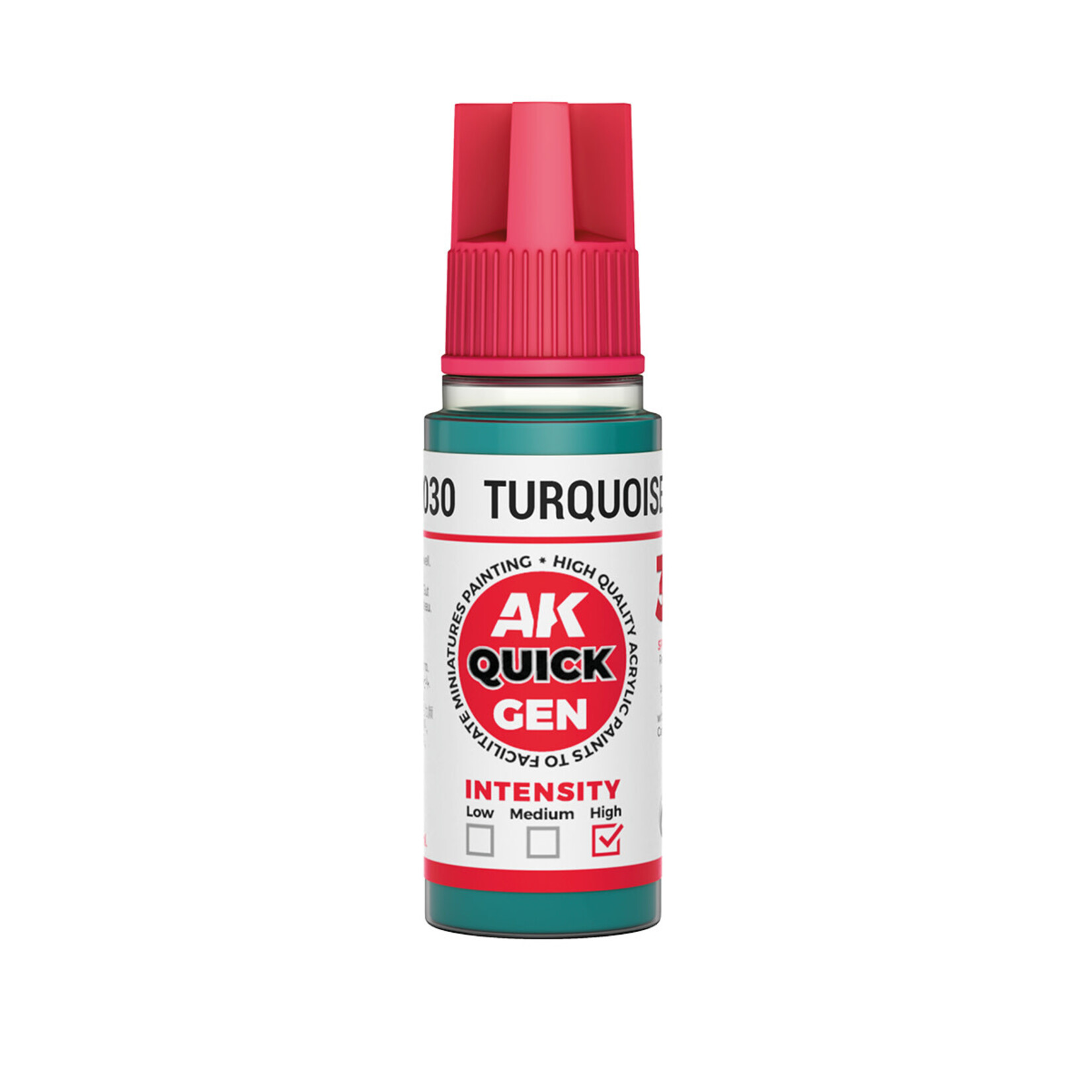 Quick Gen Turquoise Green 18 ml - AK Interactive
