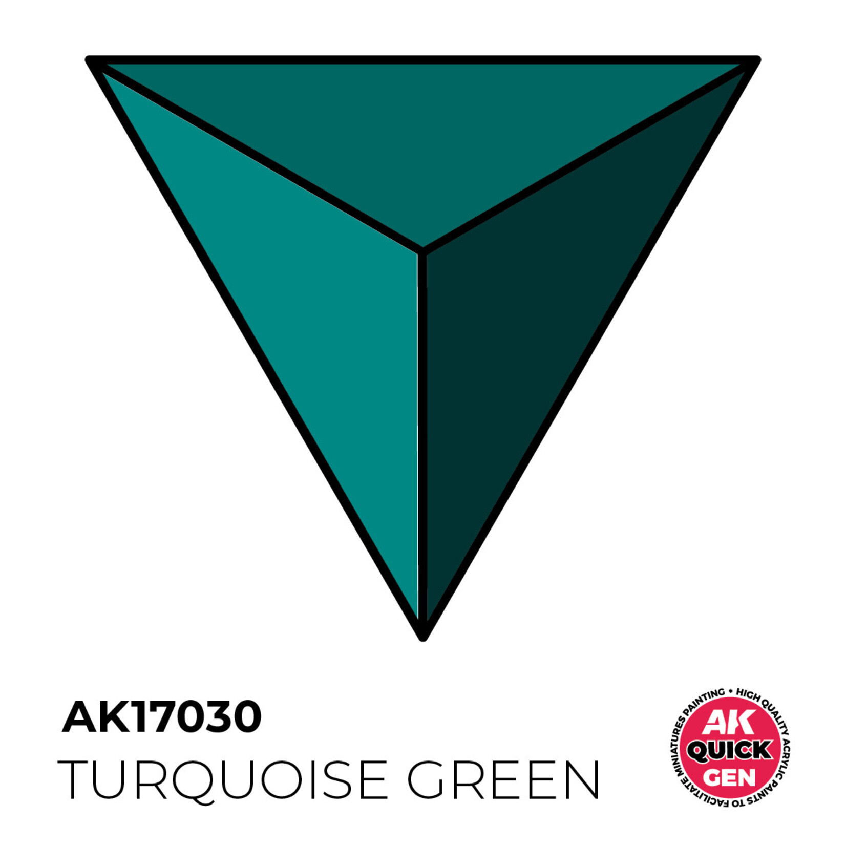 Quick Gen Turquoise Green 18 ml - AK Interactive