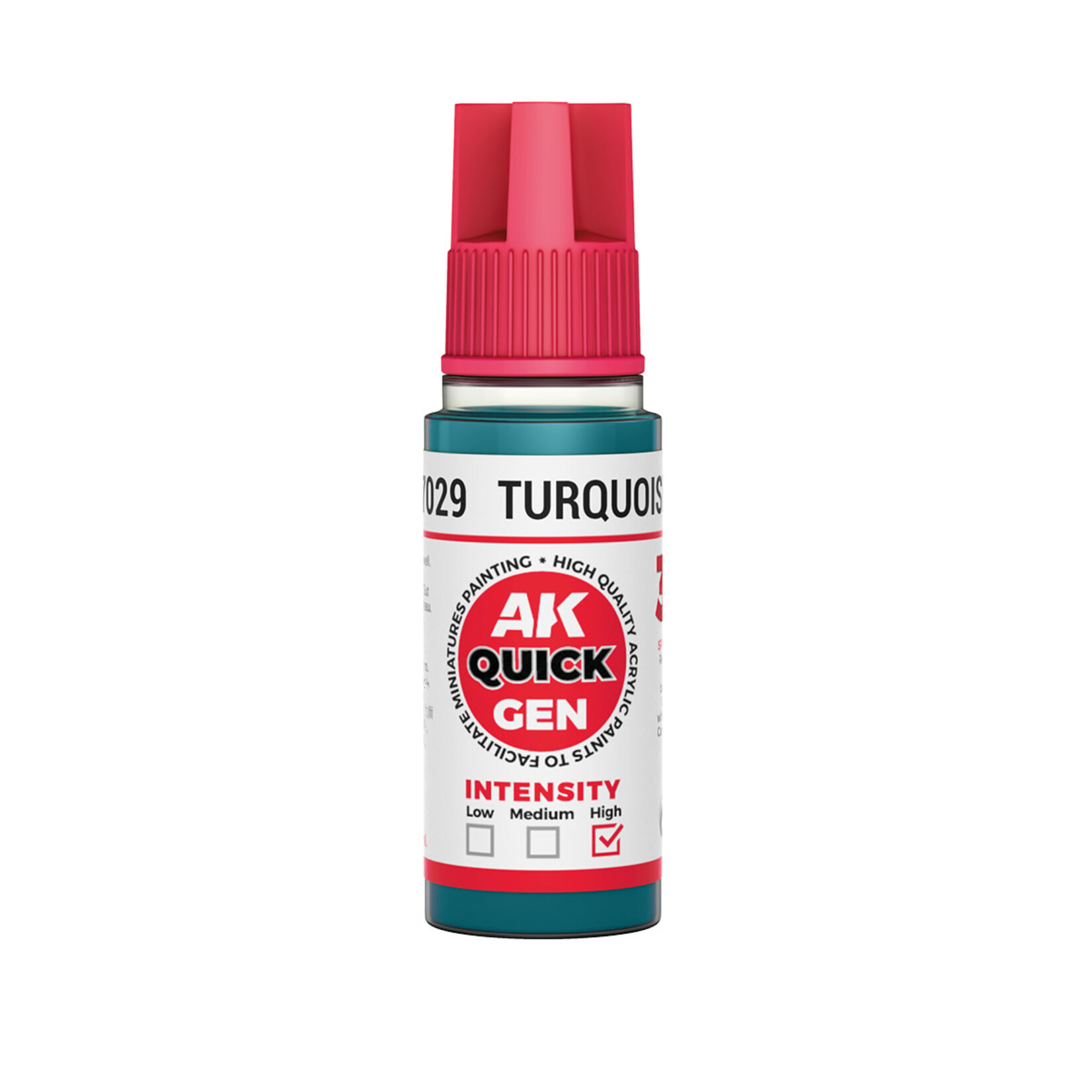 Quick Gen Turquoise Blue 18 ml - AK Interactive
