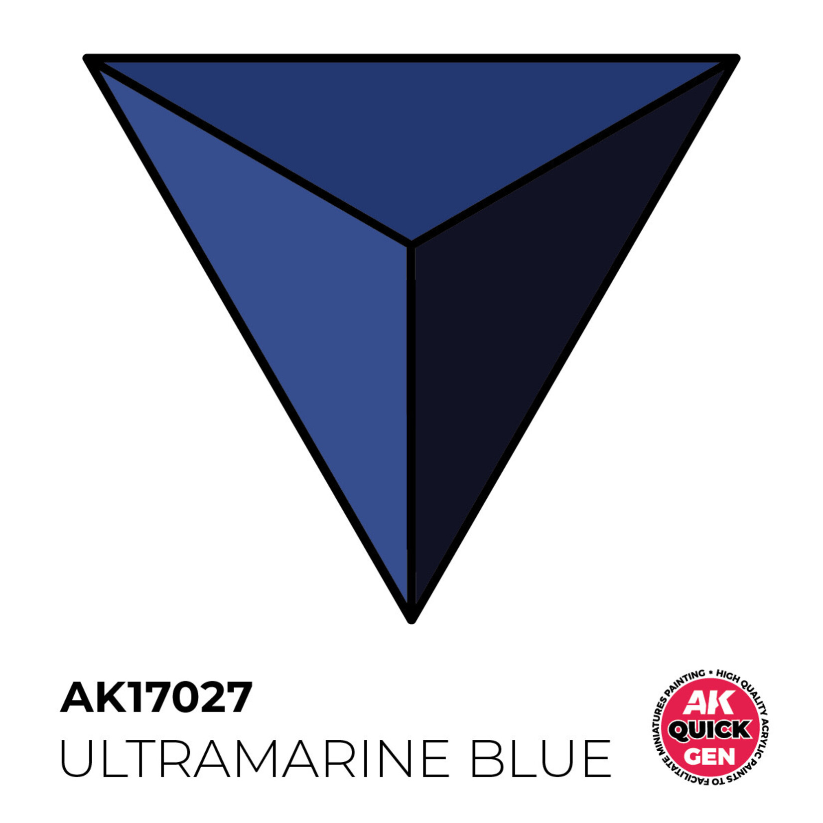 Quick Gen Ultramarine Blue 18 ml - AK Interactive