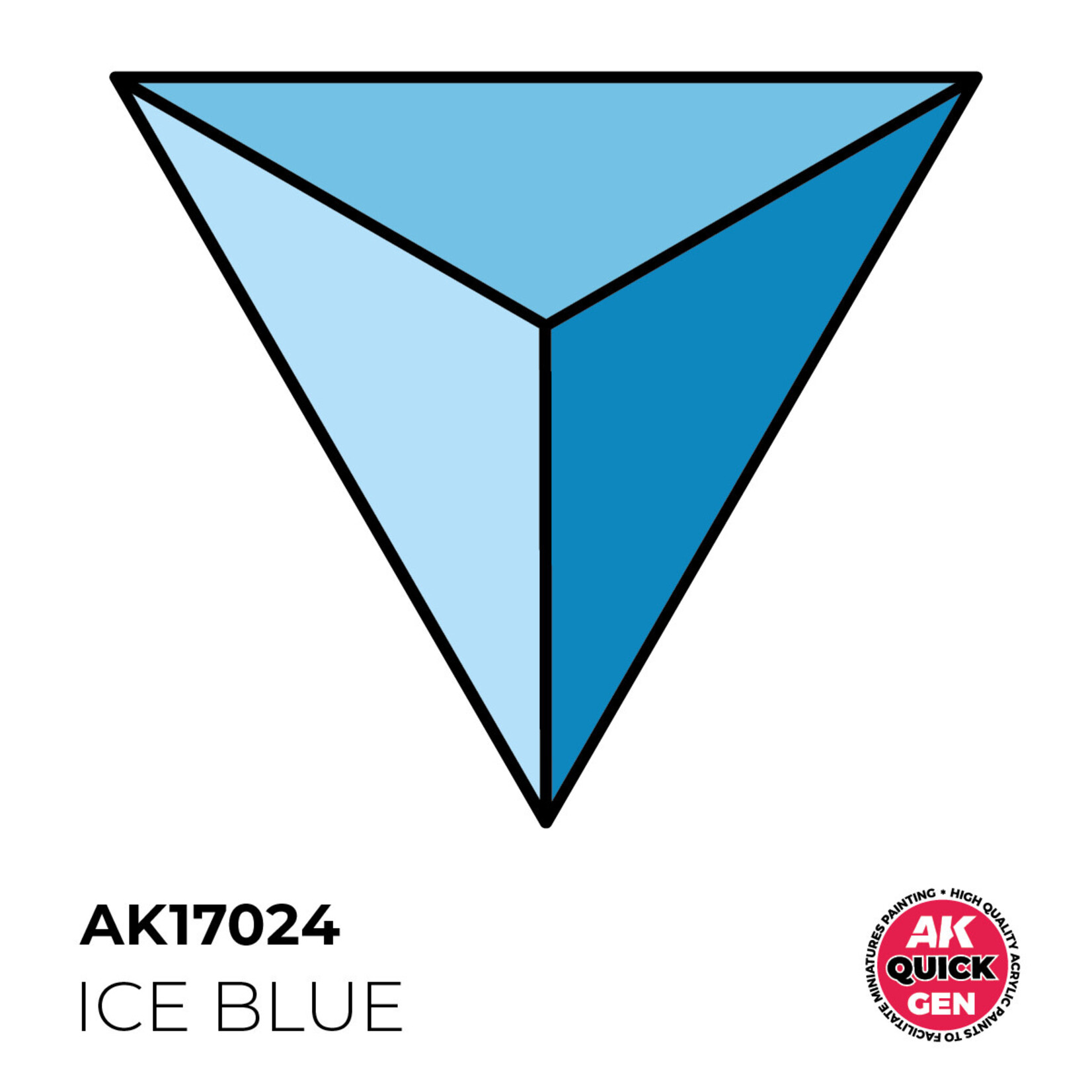 Quick Gen Ice Blue 18 ml - AK Interactive