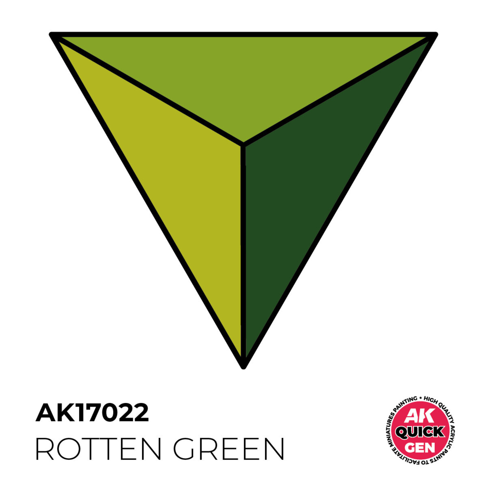 Quick Gen Roten Green 18 ml - AK Interactive