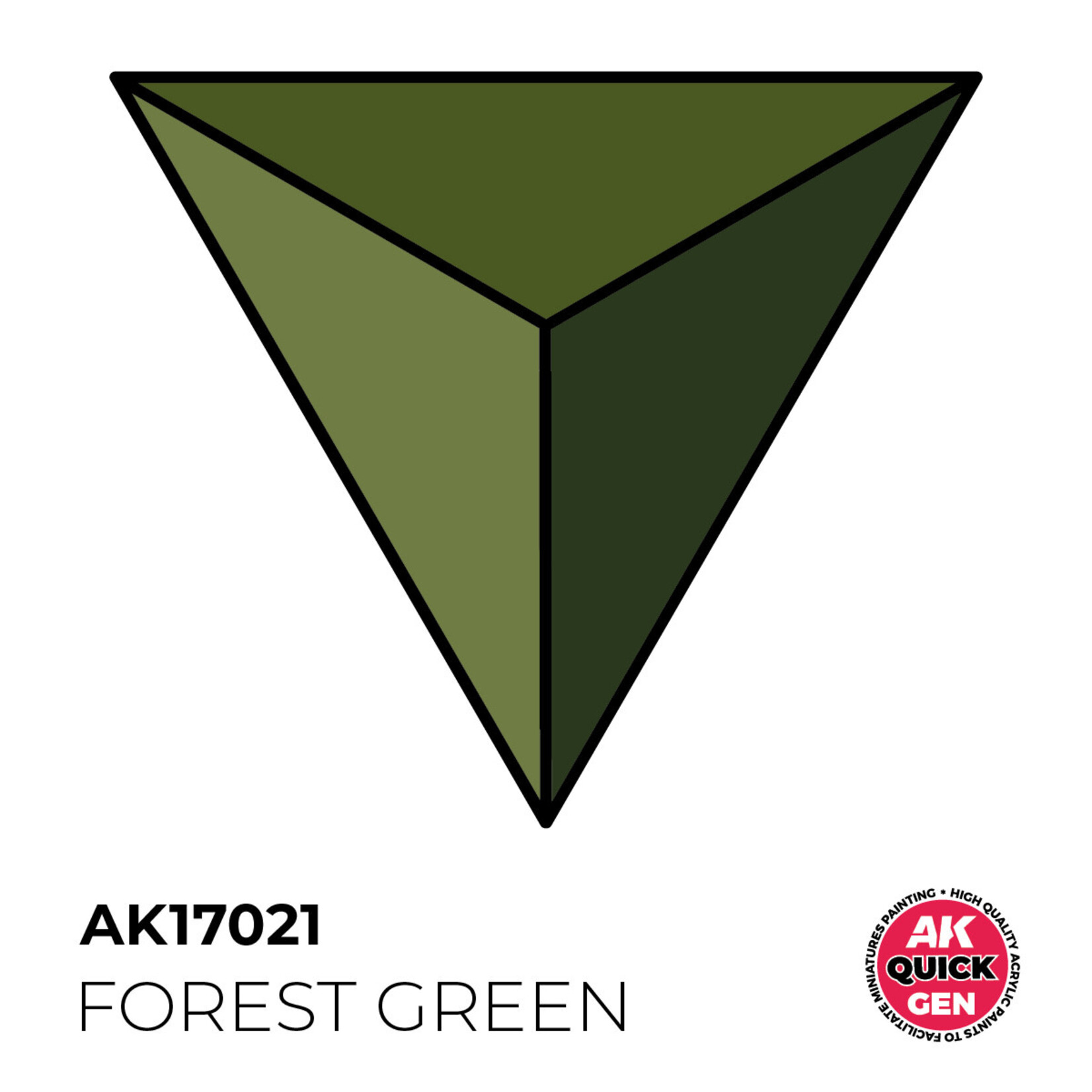 Quick Gen Forest Green 18 ml - AK Interactive