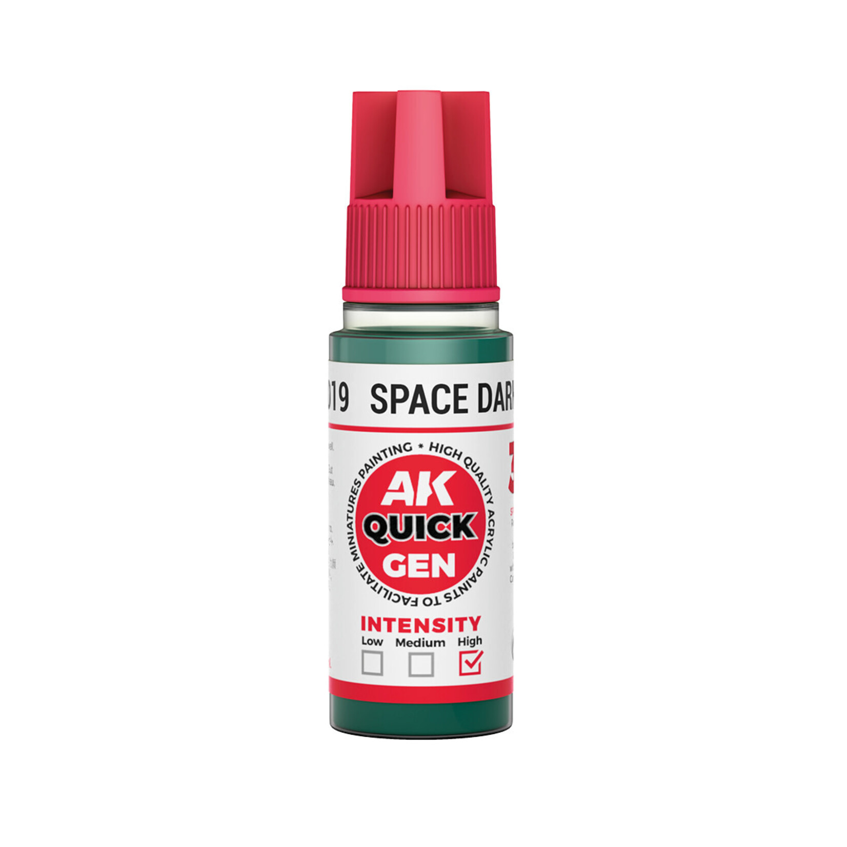 Quick Gen Space Dark Green 18 ml - AK Interactive