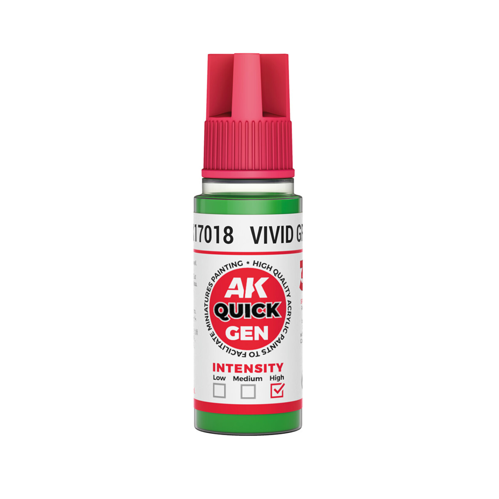 Quick Gen Vivid Green 18 ml - AK Interactive