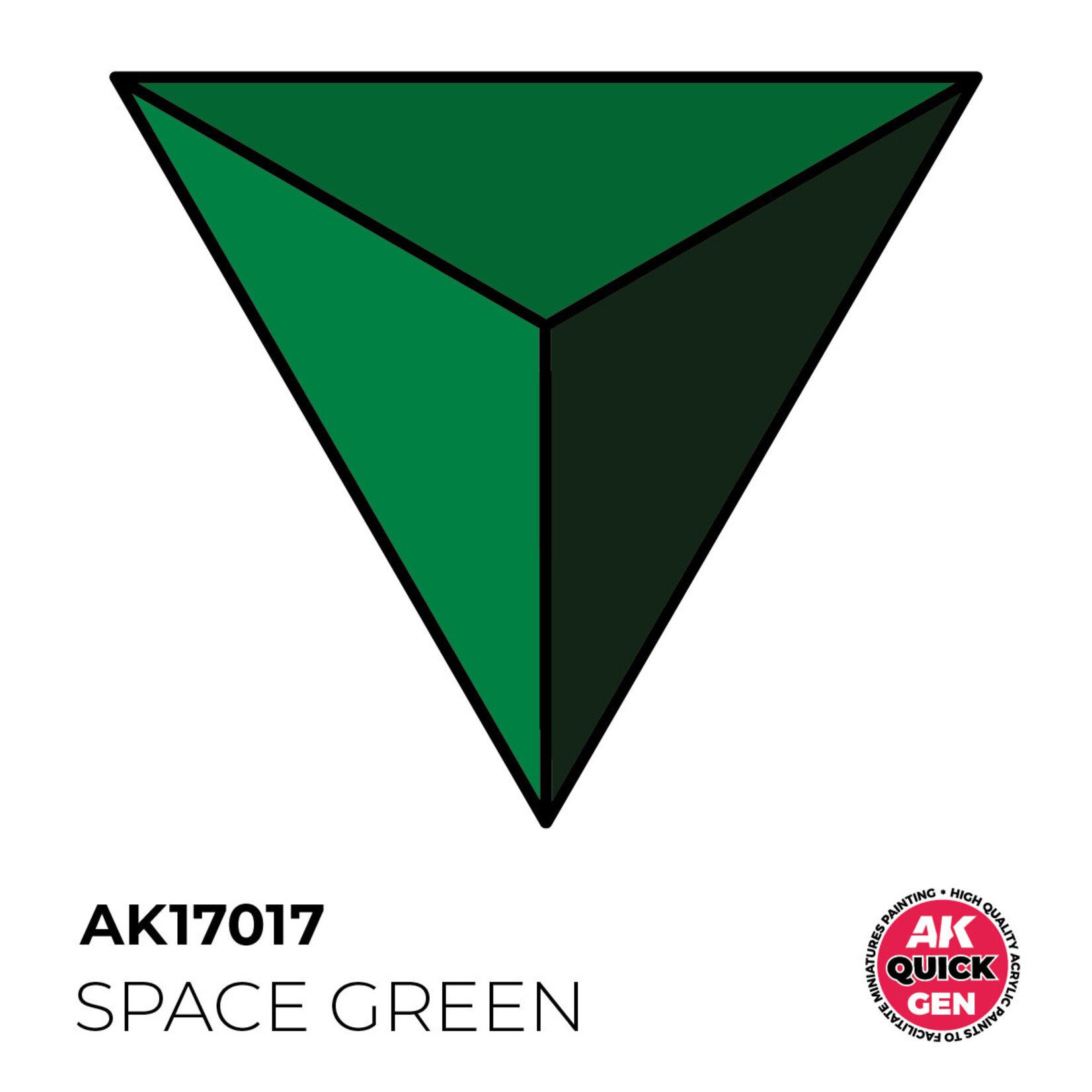 Quick Gen Space Green 18 ml - AK Interactive