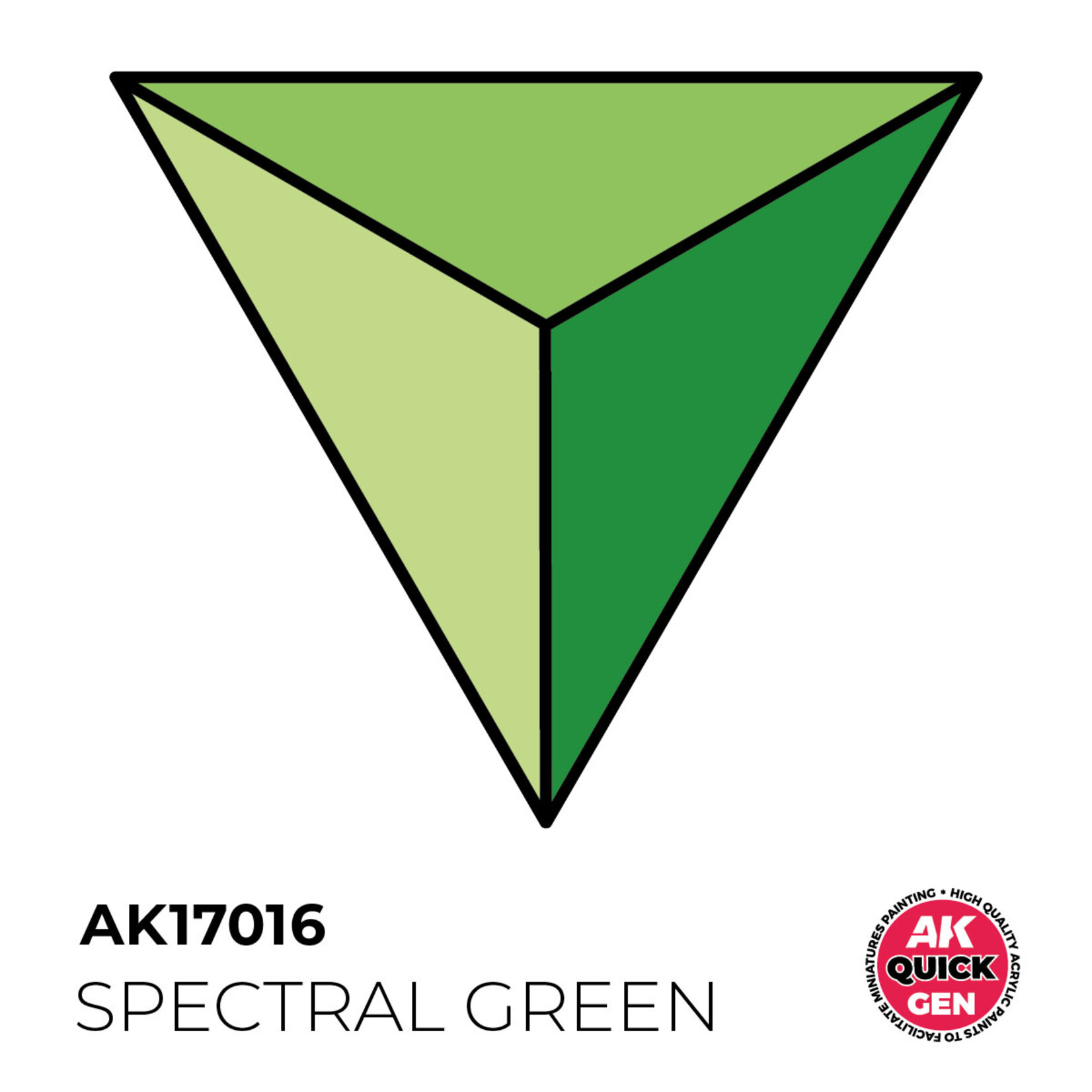 Quick Gen Spectral Green 18 ml - AK Interactive